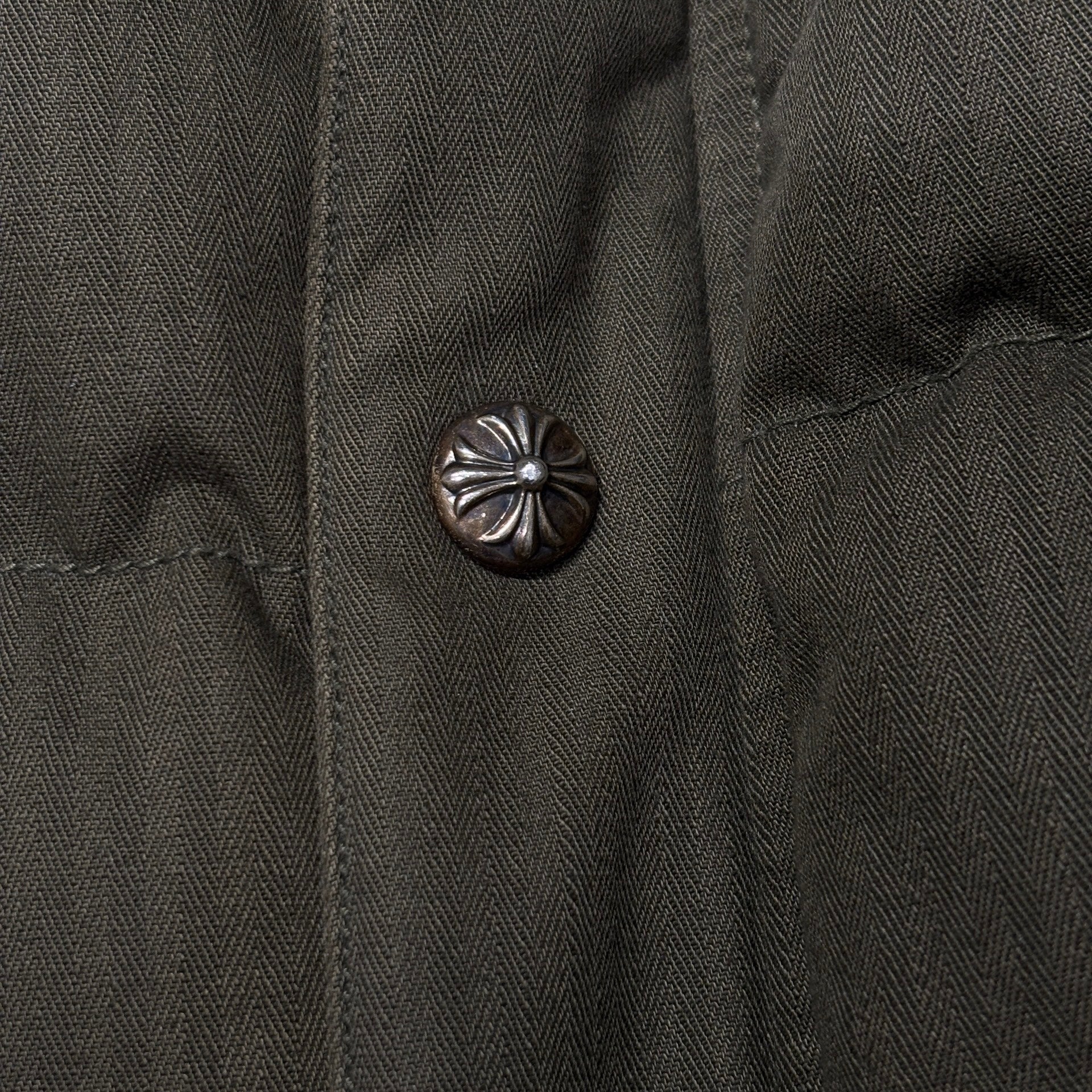 CHROME HEARTS Army Cotton Down Jacket Size XL クロムハーツ アーミー コットン ダウンジャケット サイズXL