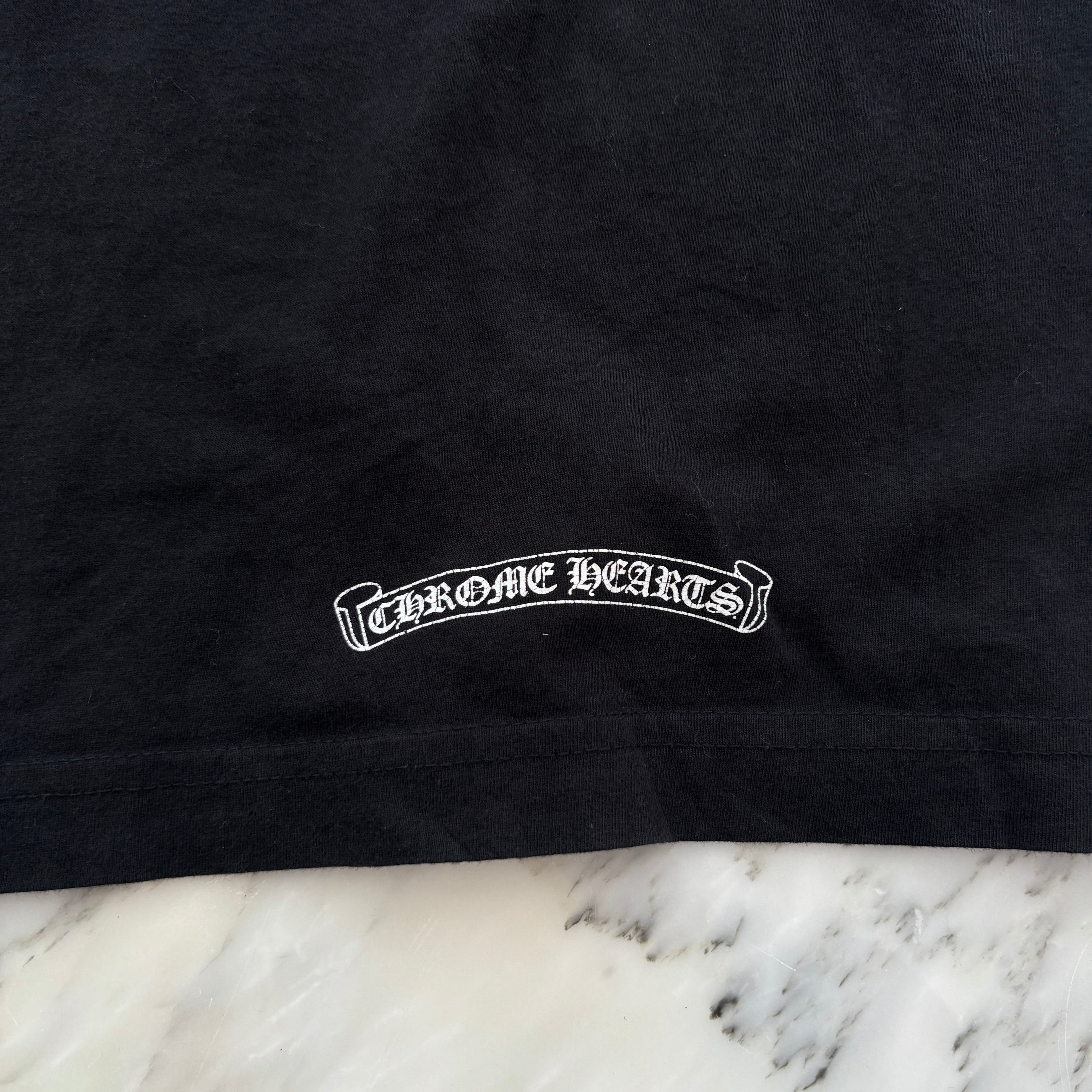 CHROME HEARTS Scroll CH Plus Long Sleeve Tee Size XL クロムハーツ スクロール CHプラス ロングスリーブTシャツ サイズXL