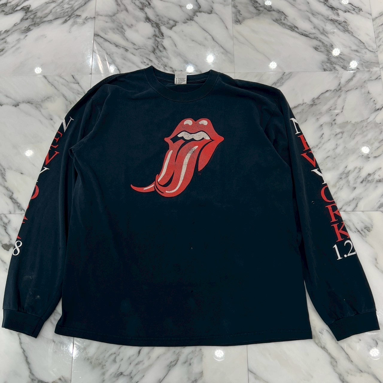 Vintage 00's The Rolling Stones "A Bigger Bang" 2006 LIP & TONGUE anvil L/S Tee Size L 00's ローリング・ストーンズ "ア・ビガー・バン" 2006 リップ＆タン アンビル社製 ロングスリーブTシャツ サイズL
