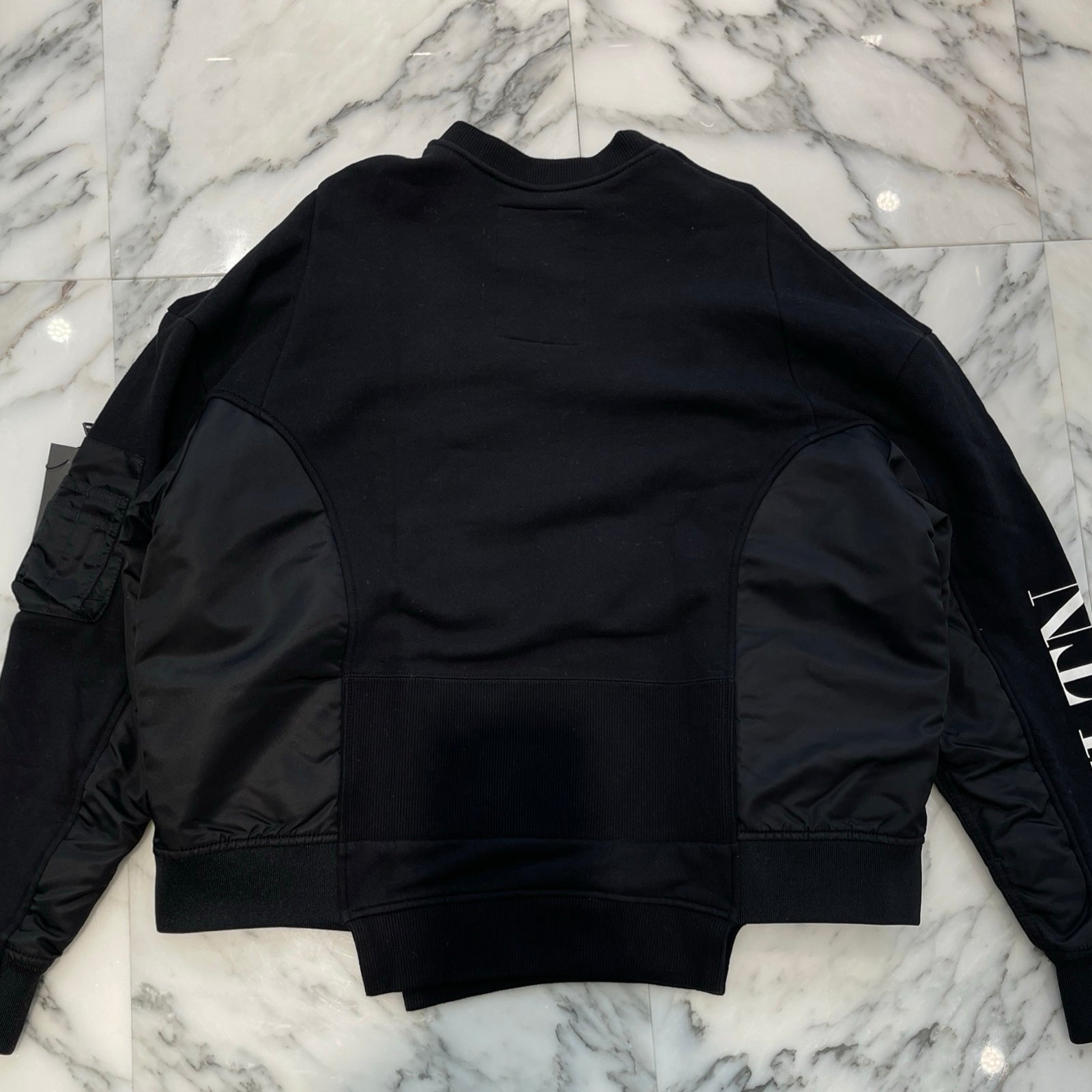 VALENTINO 2021AW VLTN Crew Neck Sweat Shirt UV0CII452KP0NO Size S ヴァレンティノ VLTN クルーネックスウェットシャツ サイズS