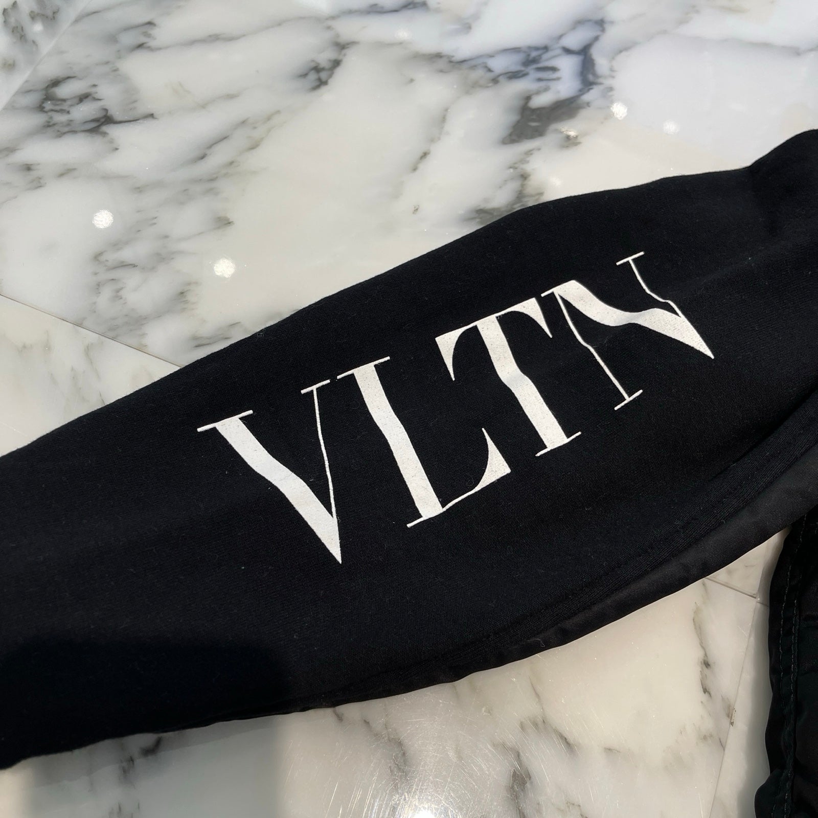 VALENTINO 2021AW VLTN Crew Neck Sweat Shirt UV0CII452KP0NO Size S ヴァレンティノ VLTN クルーネックスウェットシャツ サイズS