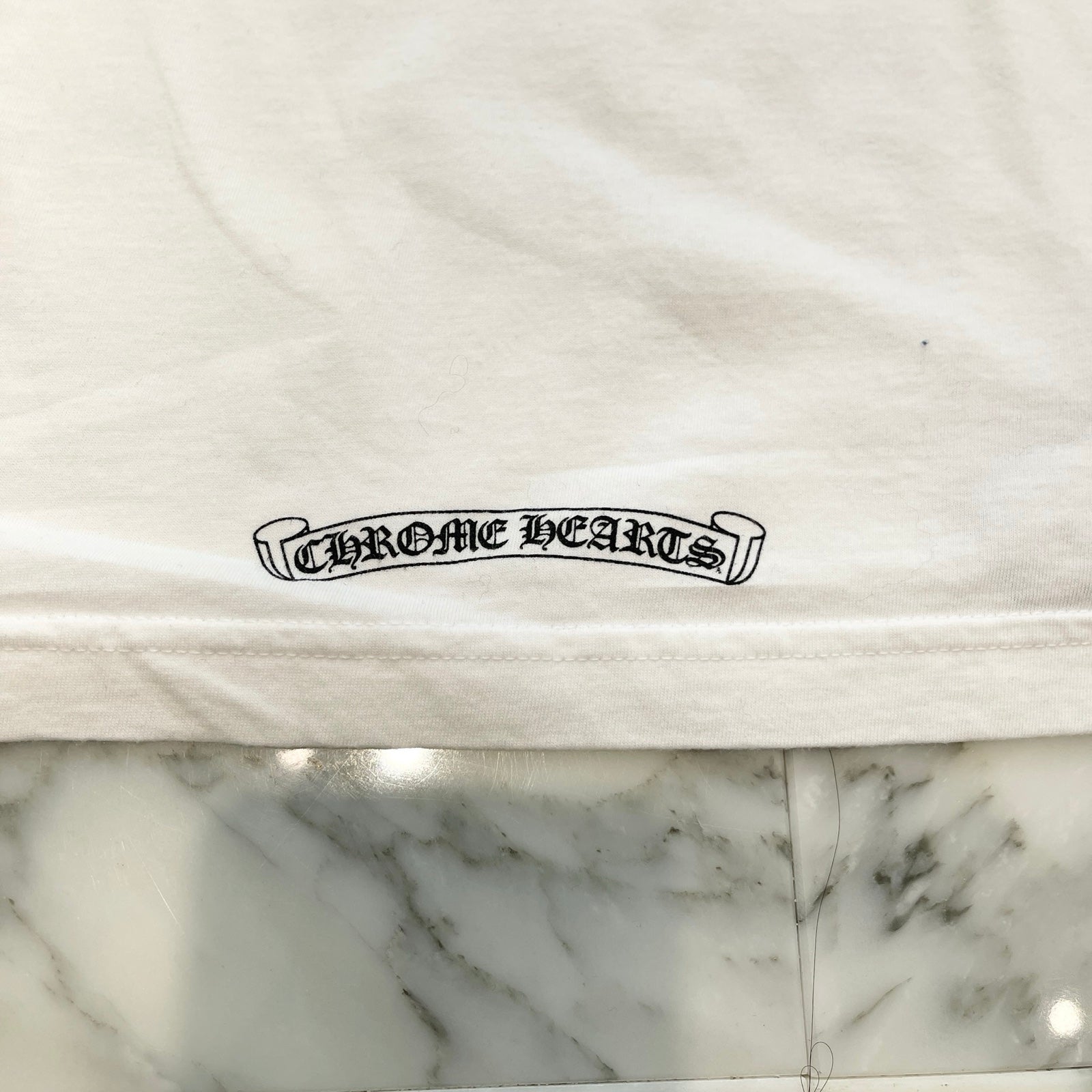 CHROME HEARTS Honolulu Limited Back Scroll Logo Long Sleeve Tee Size L クロムハーツ ホノルル限定 バックスクロールロゴ ロングスリーブTシャツ サイズL