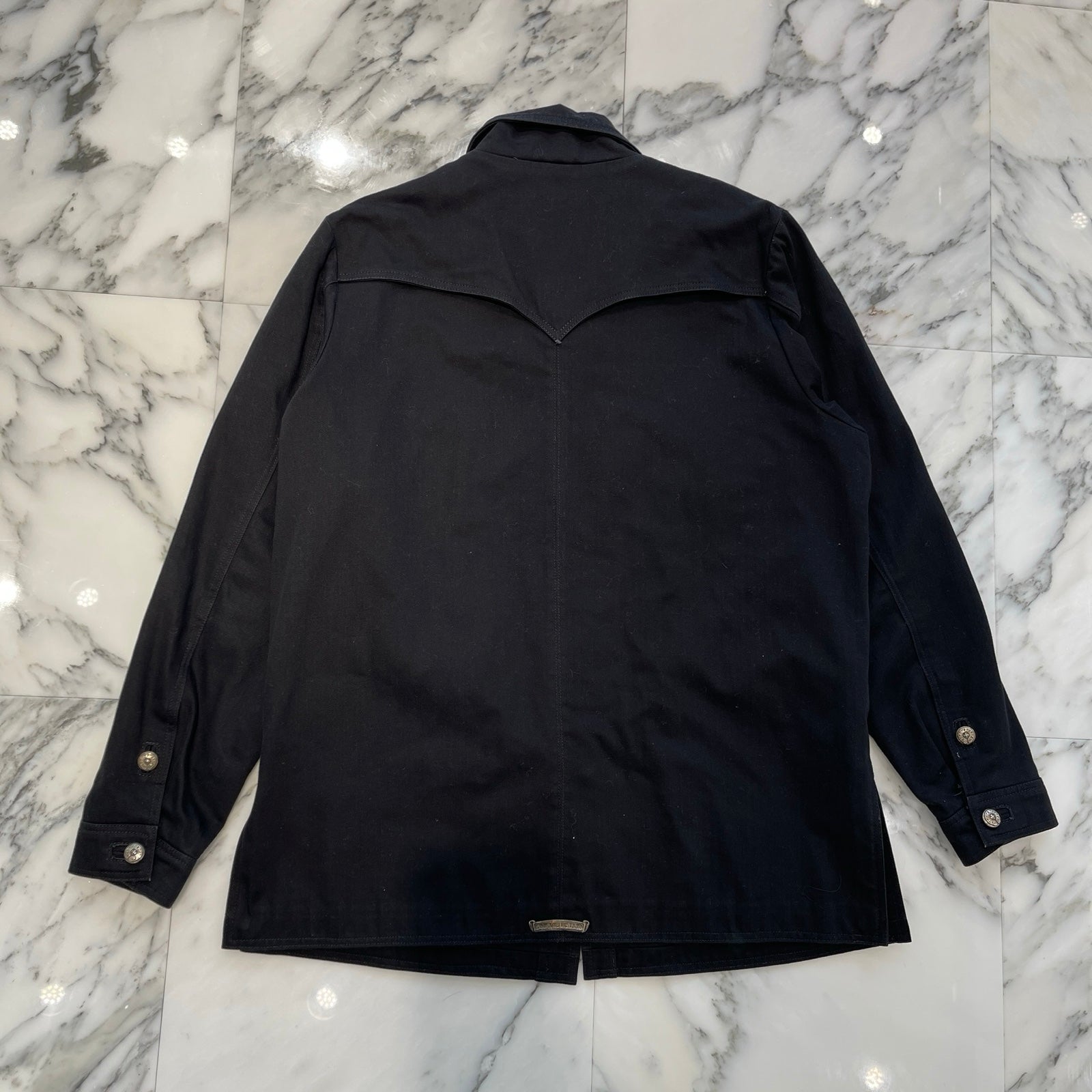 CHROME HEART HUNTING DENIM JACKET Size L クロムハーツ ハンティング デニムジャケット サイズ L