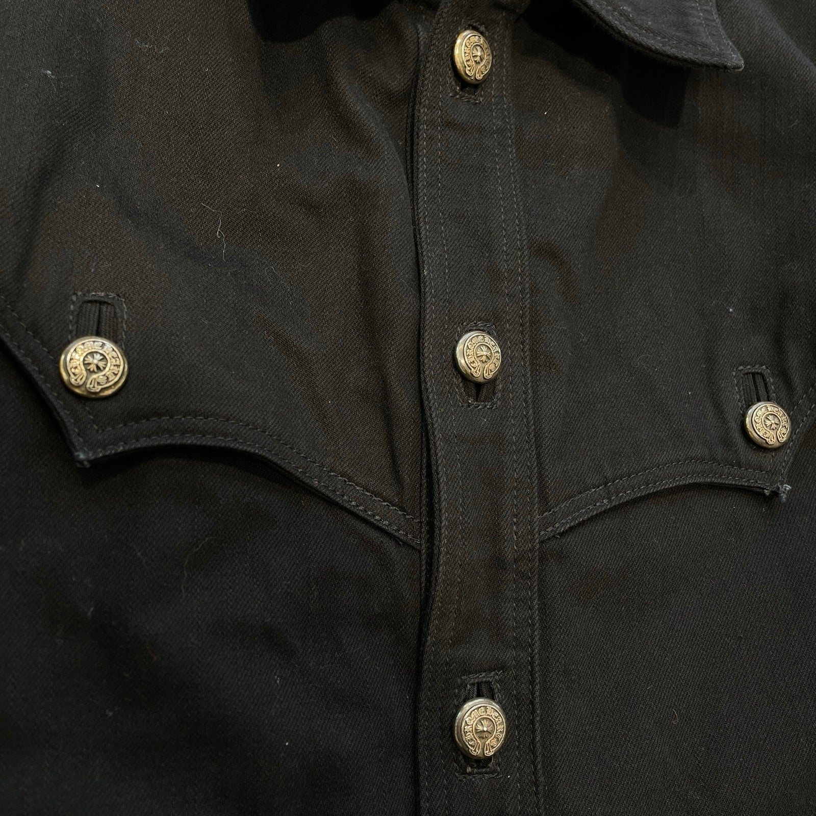 CHROME HEART HUNTING DENIM JACKET Size L クロムハーツ ハンティング デニムジャケット サイズ L