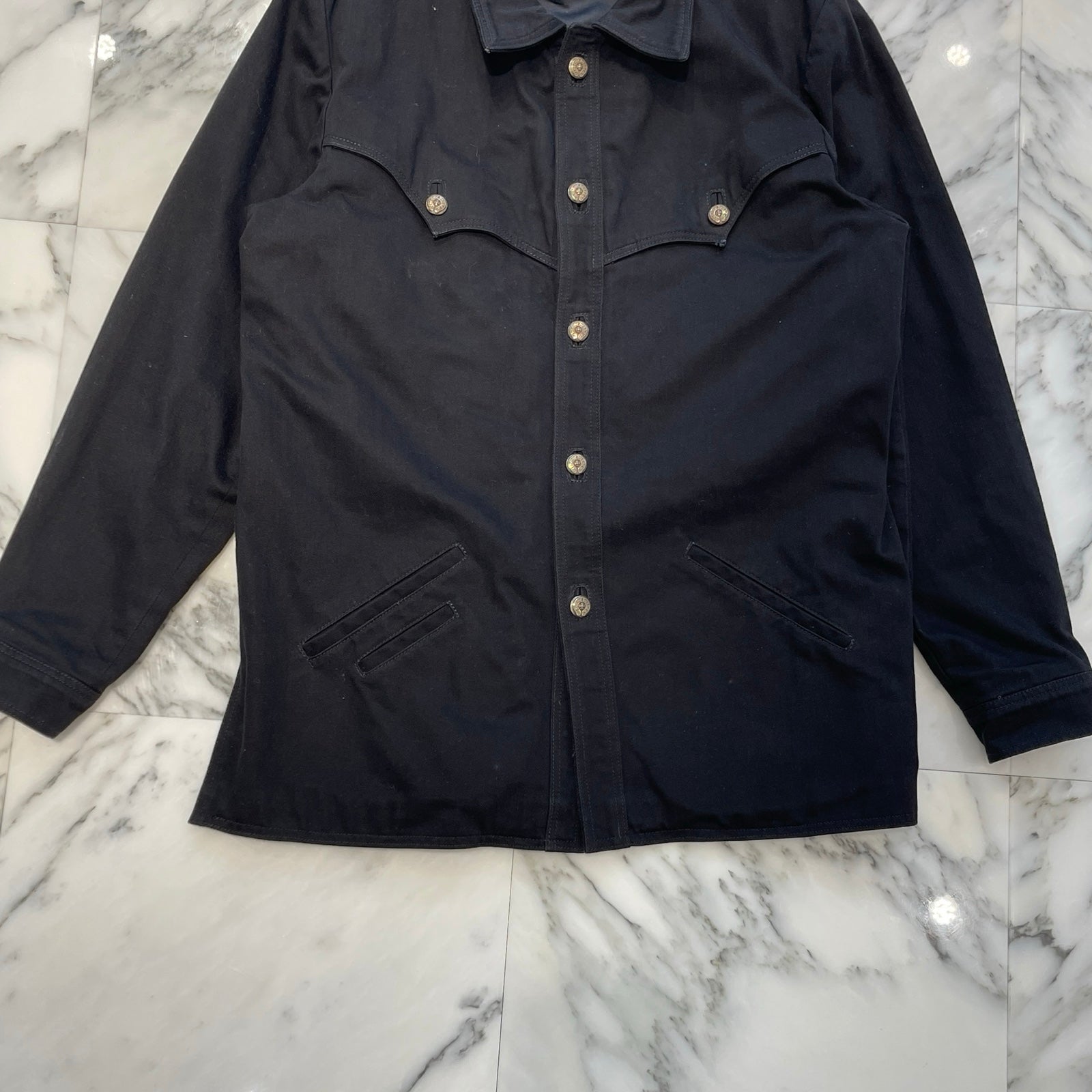 CHROME HEART HUNTING DENIM JACKET Size L クロムハーツ ハンティング デニムジャケット サイズ L