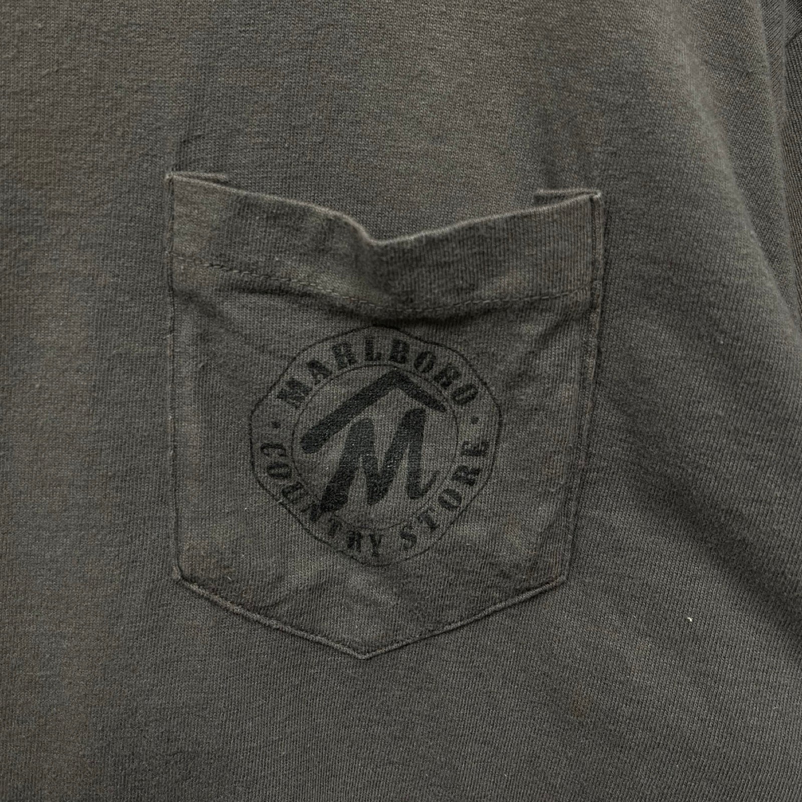 Vintage 00's Marbloro Country Store Rodeo Pocket S/S Tee Size ONE SIZE
