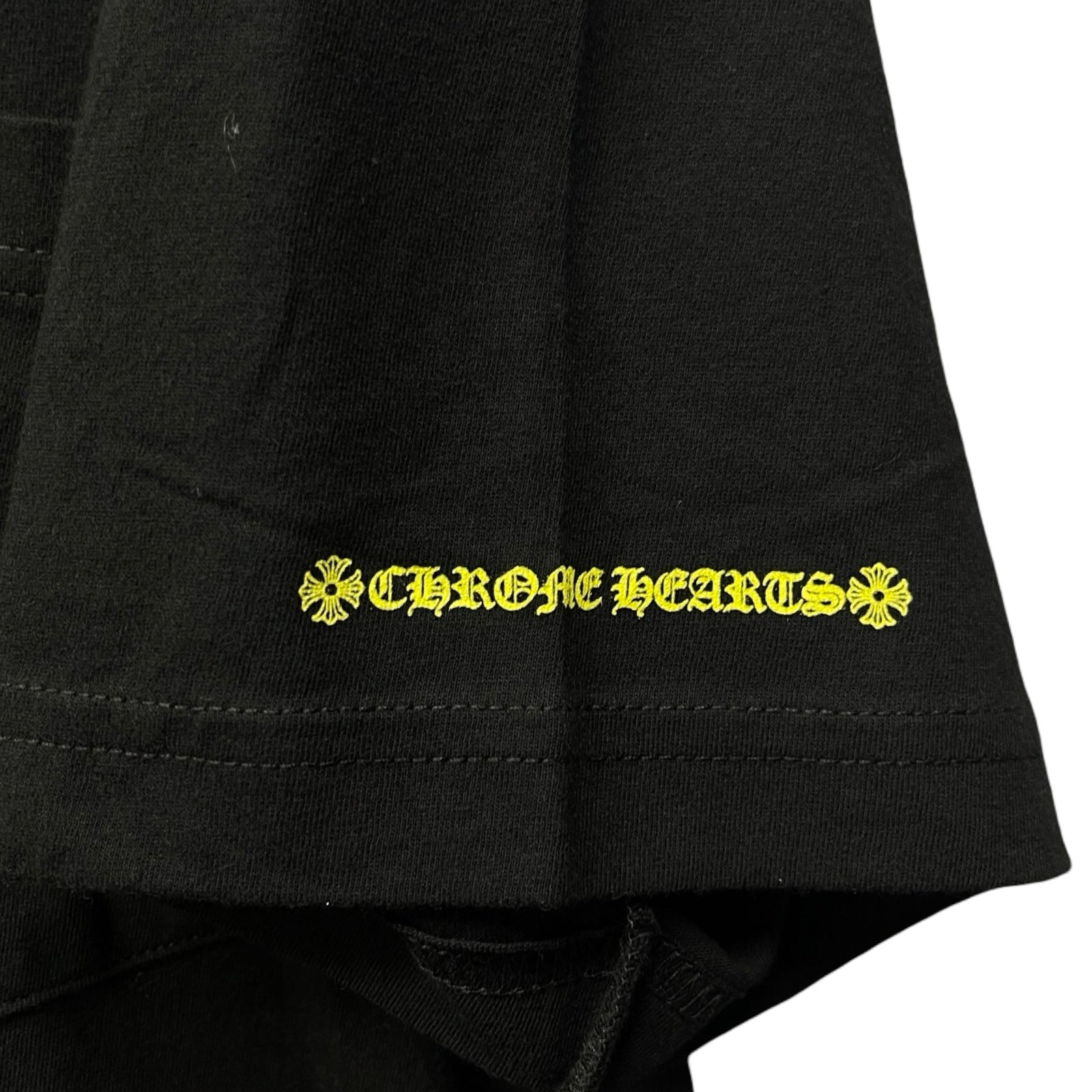 CHROME HEARTS Neck Logo Tee Size M