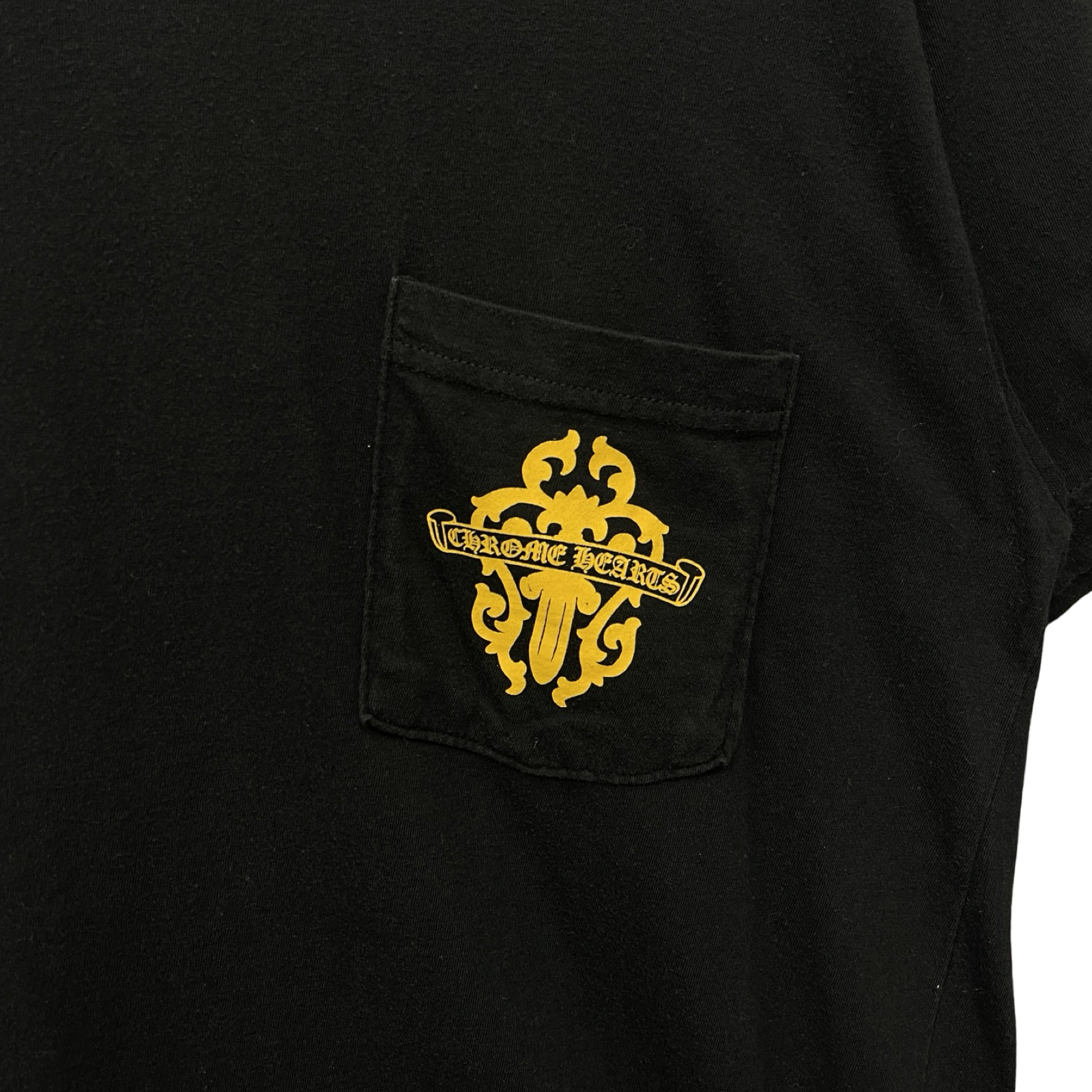 CHROME HEARTS Dagger Scroll Logo Tee Size M