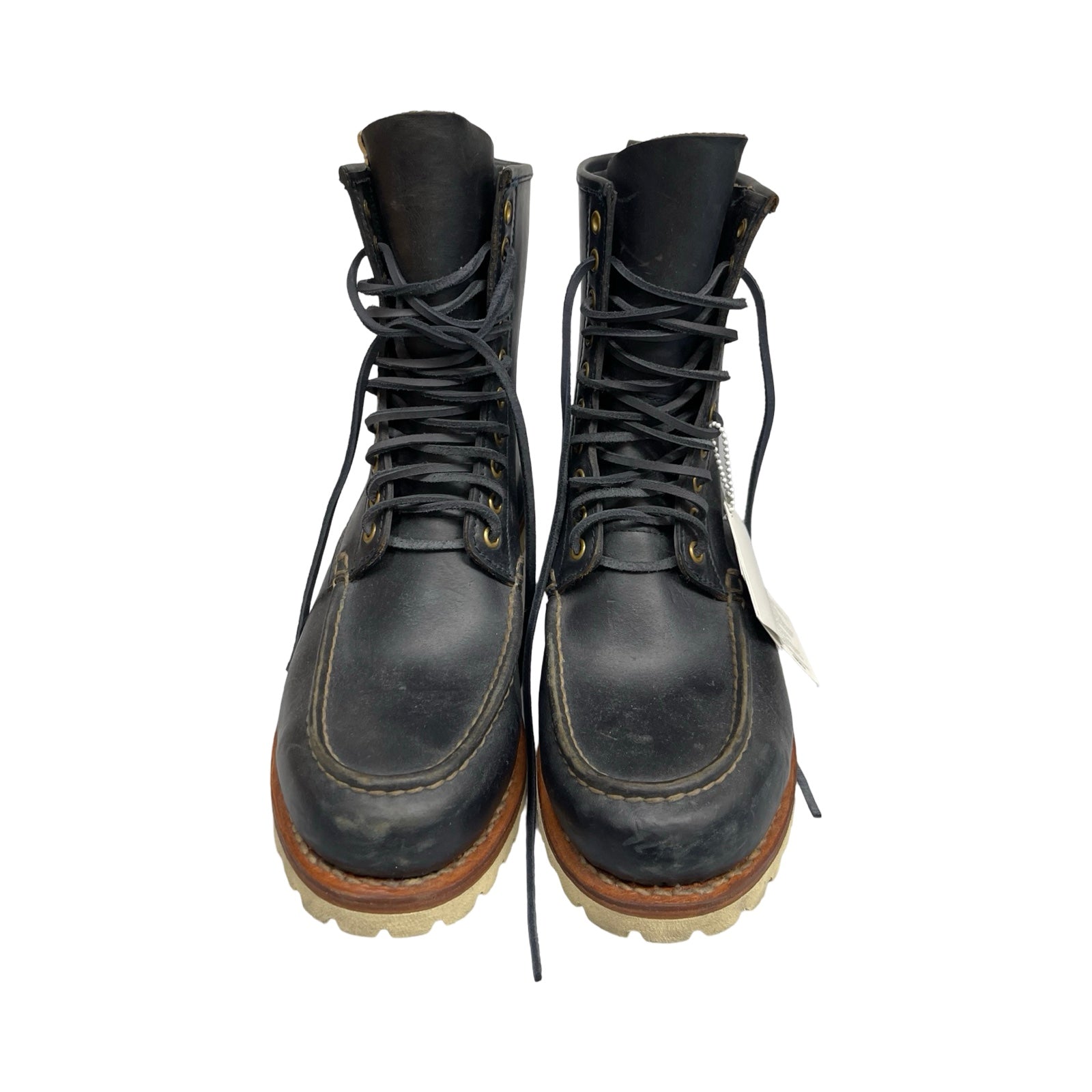 visvim VIRGIL MOC TOE-FOLK Leather Boots Size 12