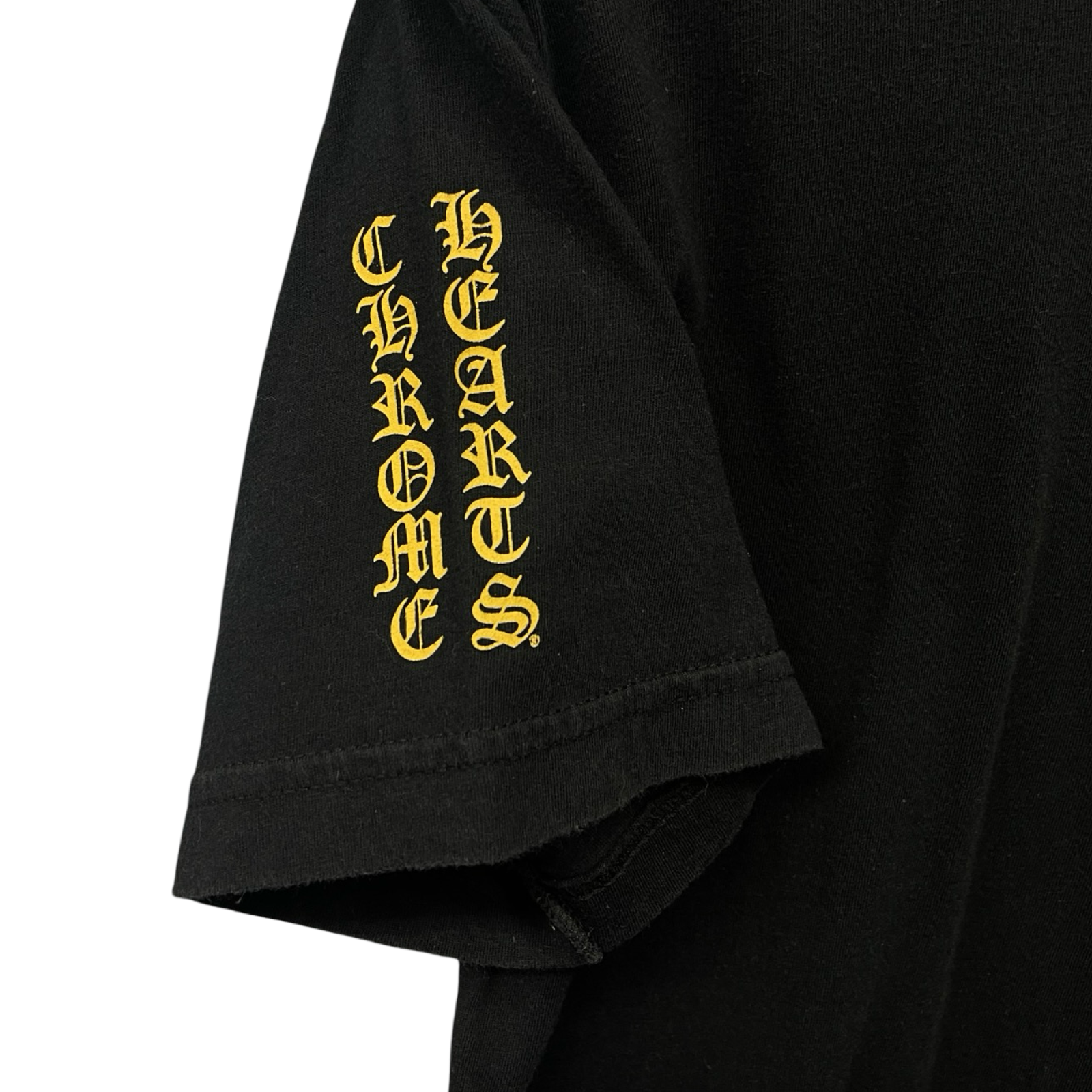 CHROME HEARTS Dagger Scroll Logo Tee Size M