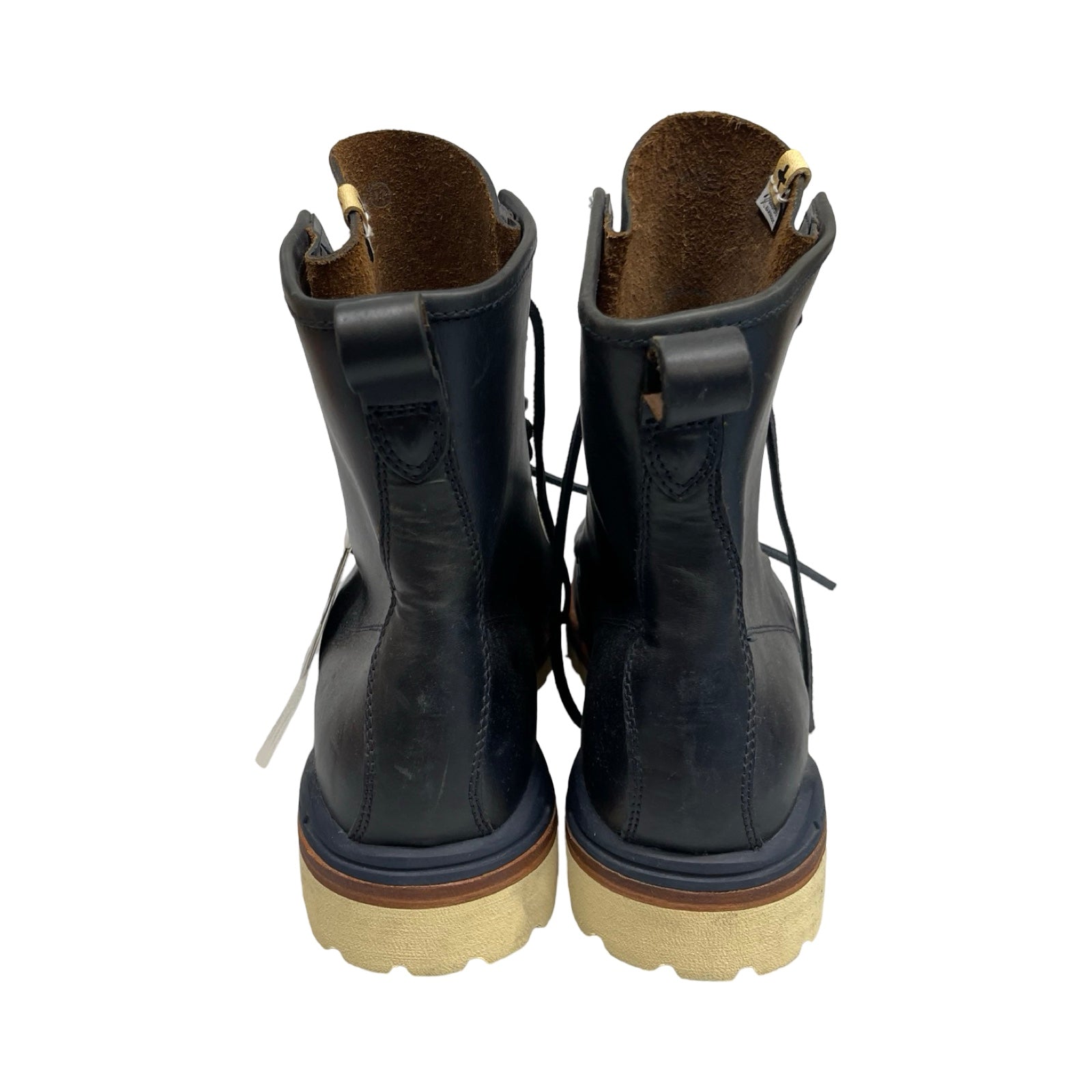 visvim VIRGIL MOC TOE-FOLK Leather Boots Size 12