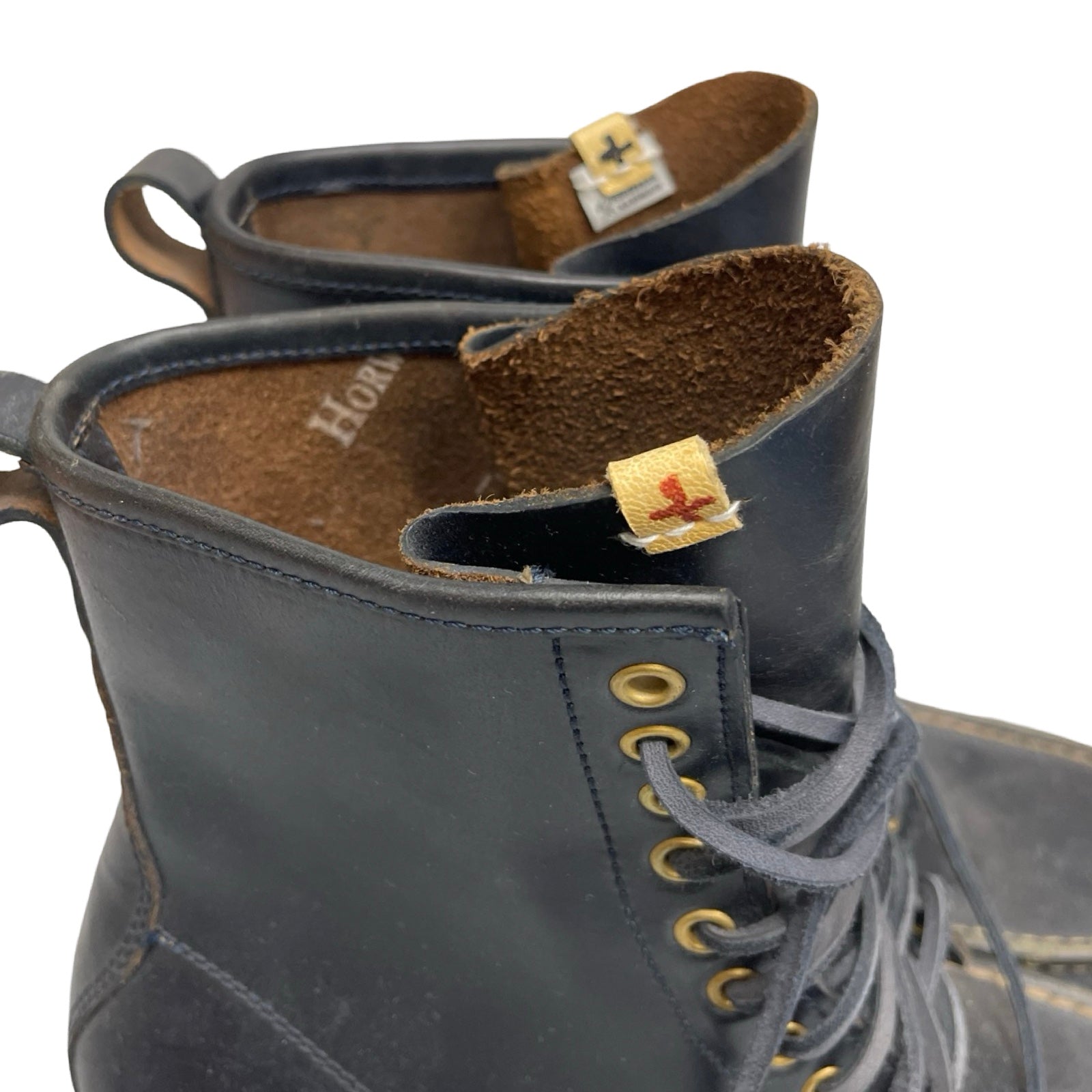 visvim VIRGIL MOC TOE-FOLK Leather Boots Size 12