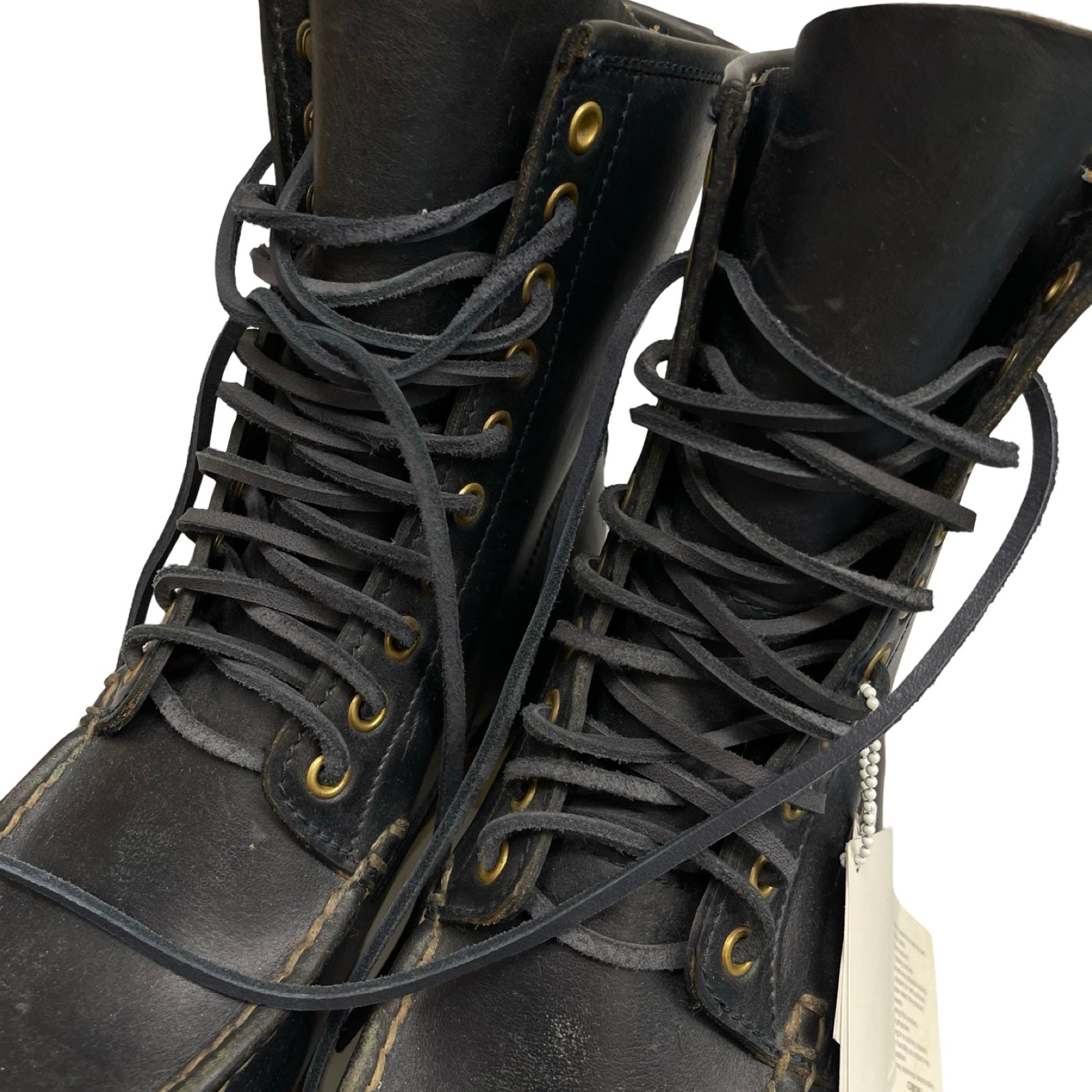 visvim VIRGIL MOC TOE-FOLK Leather Boots Size 12