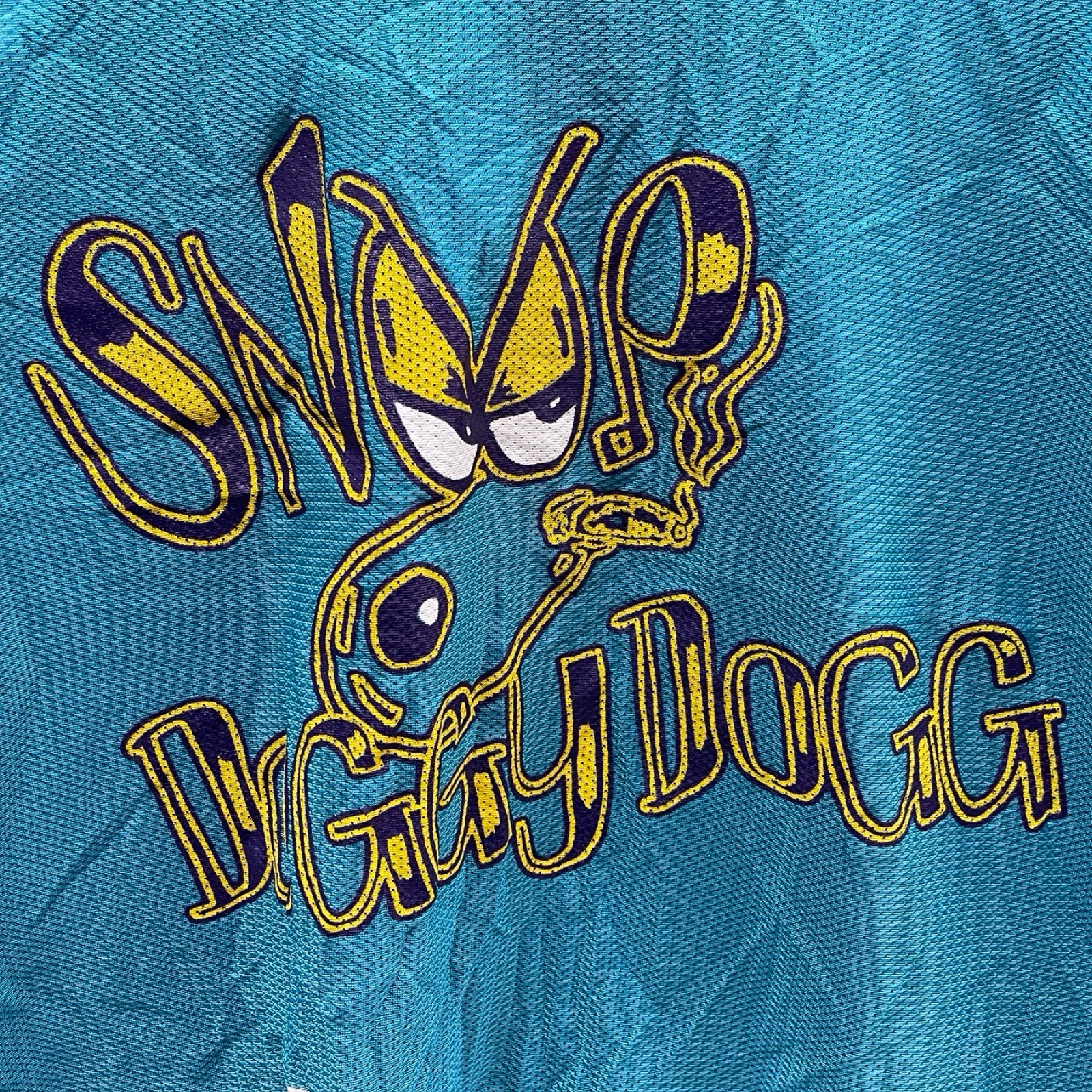 Vintage 90's Jem Snoop Doggy Dog Tour Basketball Jersey Size XL