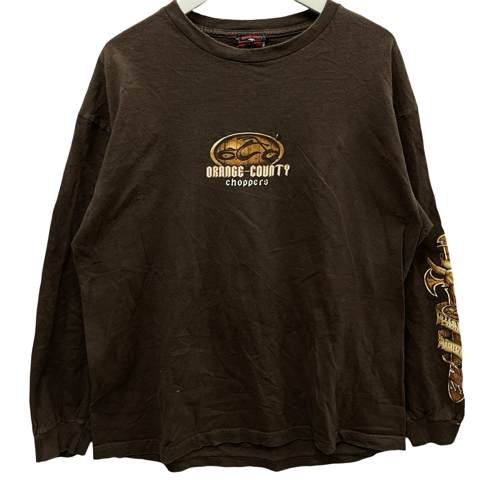 Vintage 00's ORANGE COUNTY CHOPPERS "STURGIS BLACK HILS" L/S Tee Size XL