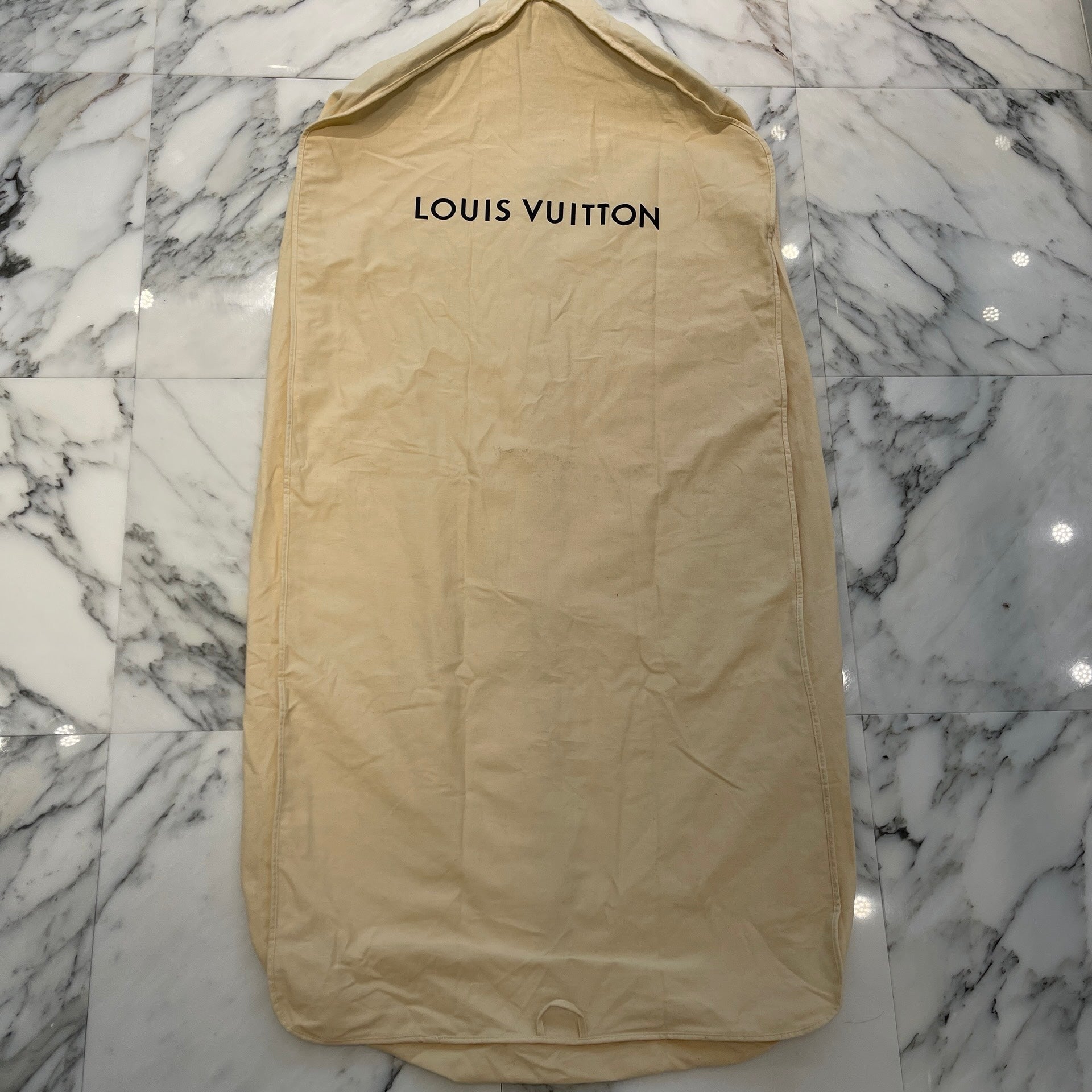 LOUIS VUITTON Reversible Pinstripe Nylon Hooded Jacket 1ABR98 Size 40 ルイヴィトン リバーシブル ピンストライプ ナイロンフードジャケット サイズ40