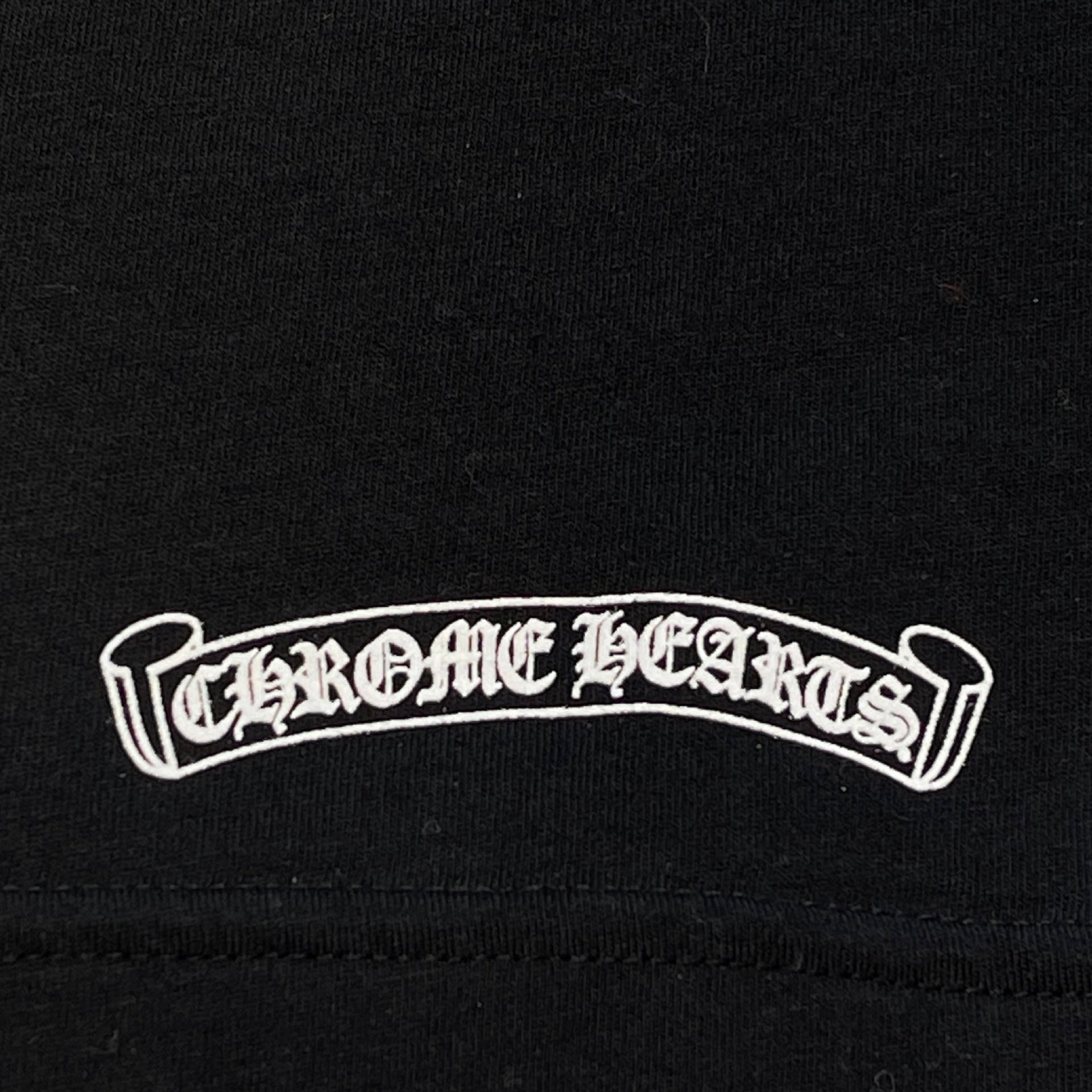 CHROME HEARTS Back Scroll Label Logo Long Sleeve Tee Size M クロムハーツ バックスクロールラベルロゴ ロングスリーブTシャツ サイズM