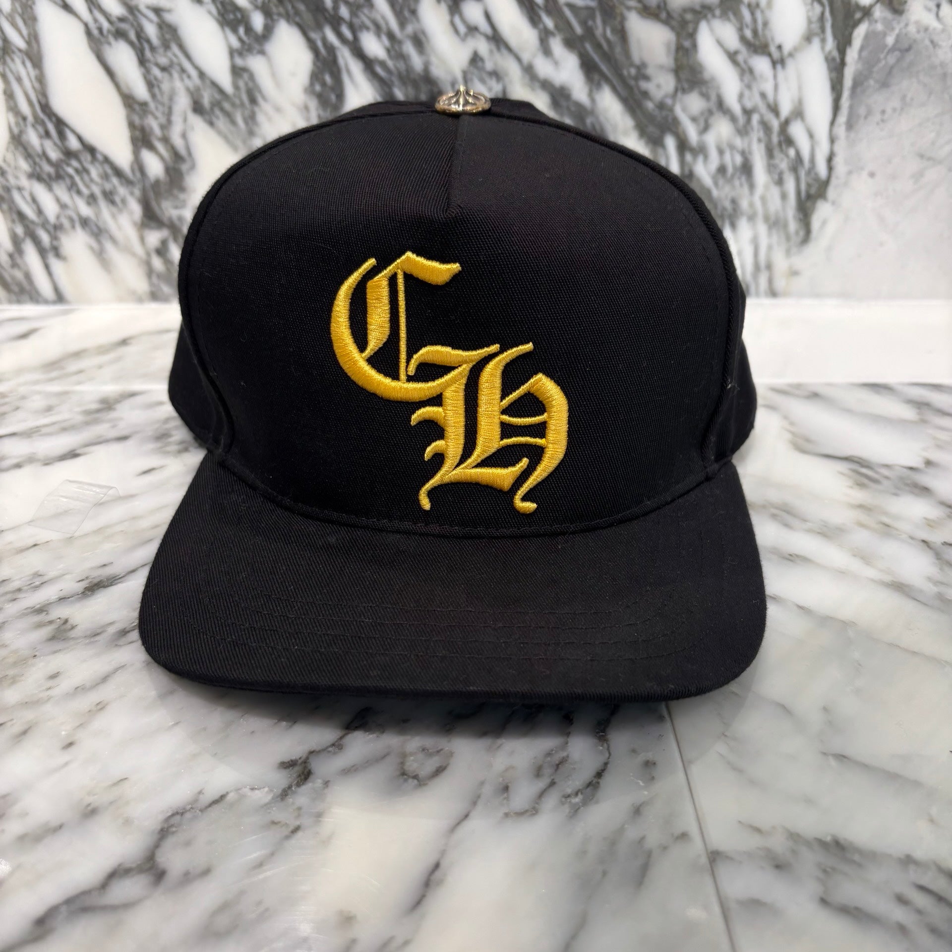 CHROME HEARTS CH Logo Embroidery Trucker Cap Size ONESIZE（53-60）クロムハーツ CHロゴ刺繍 トラッカーキャップ サイズONESIZE（53-60）