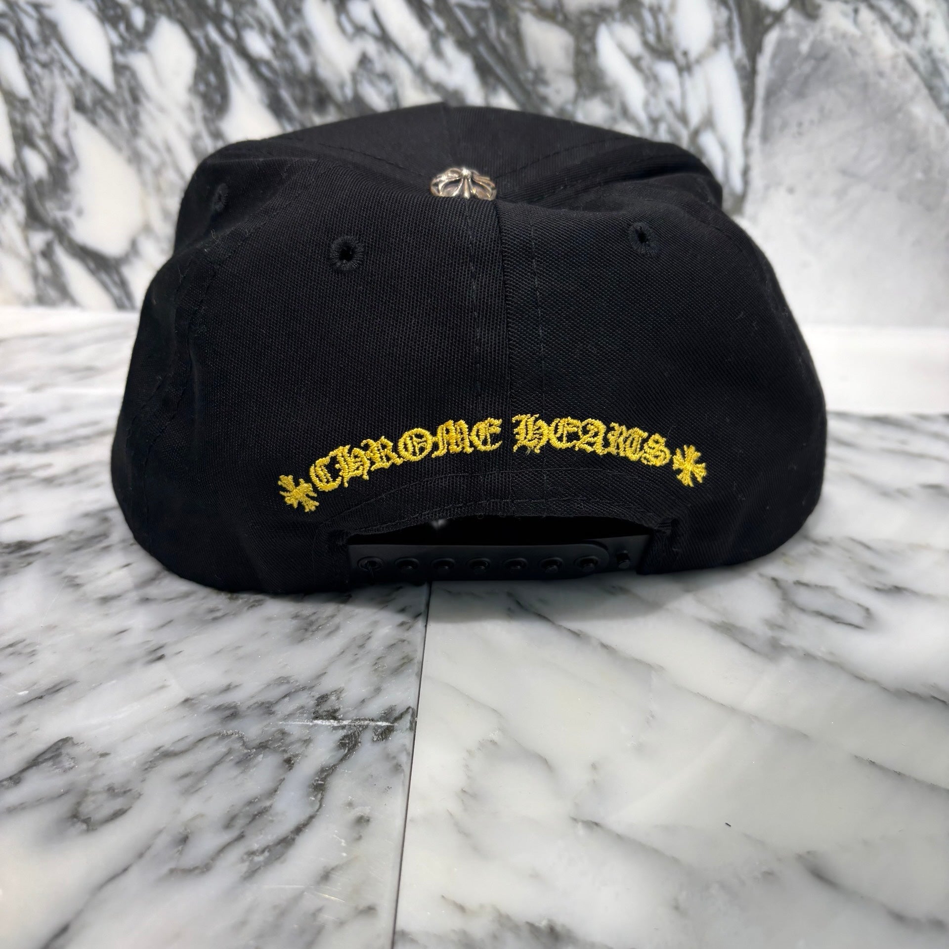 CHROME HEARTS CH Logo Embroidery Trucker Cap Size ONESIZE