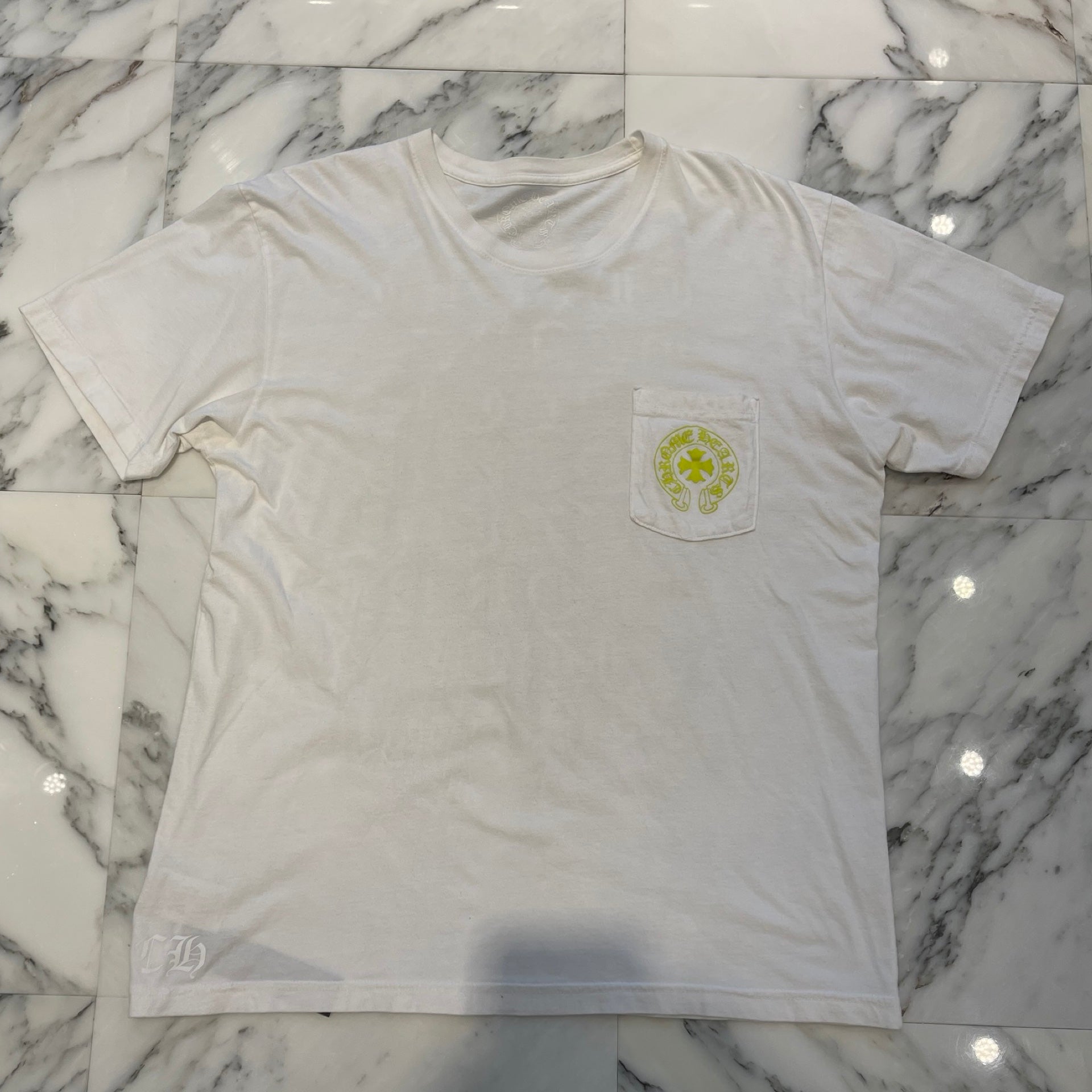 CHROME HEARTS Made In Hollywood Vertical Logo Tee Size XL クロムハーツ メイドインハリウッド ヴァーティカルロゴ Tシャツ サイズXL