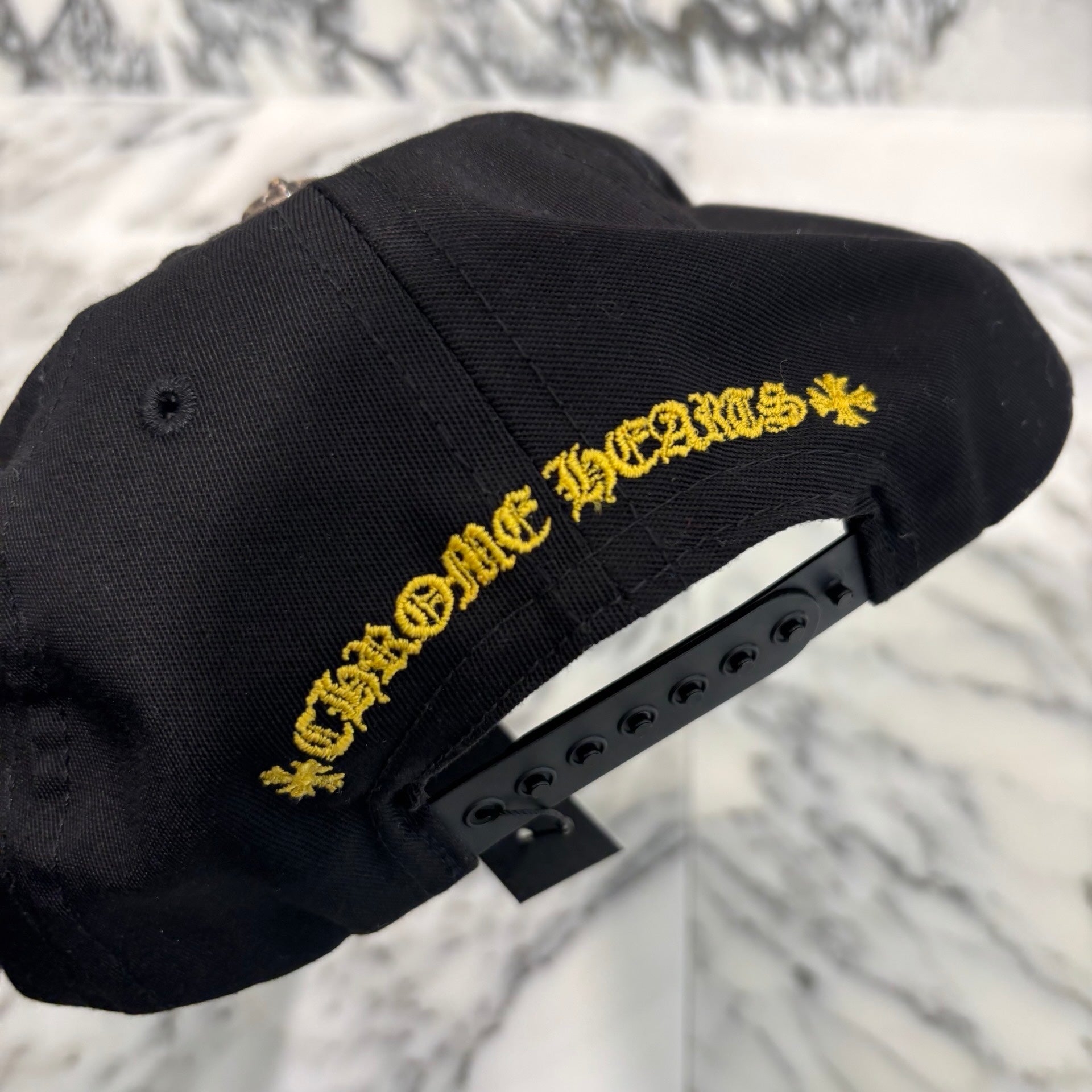 CHROME HEARTS CH Logo Embroidery Trucker Cap Size ONESIZE