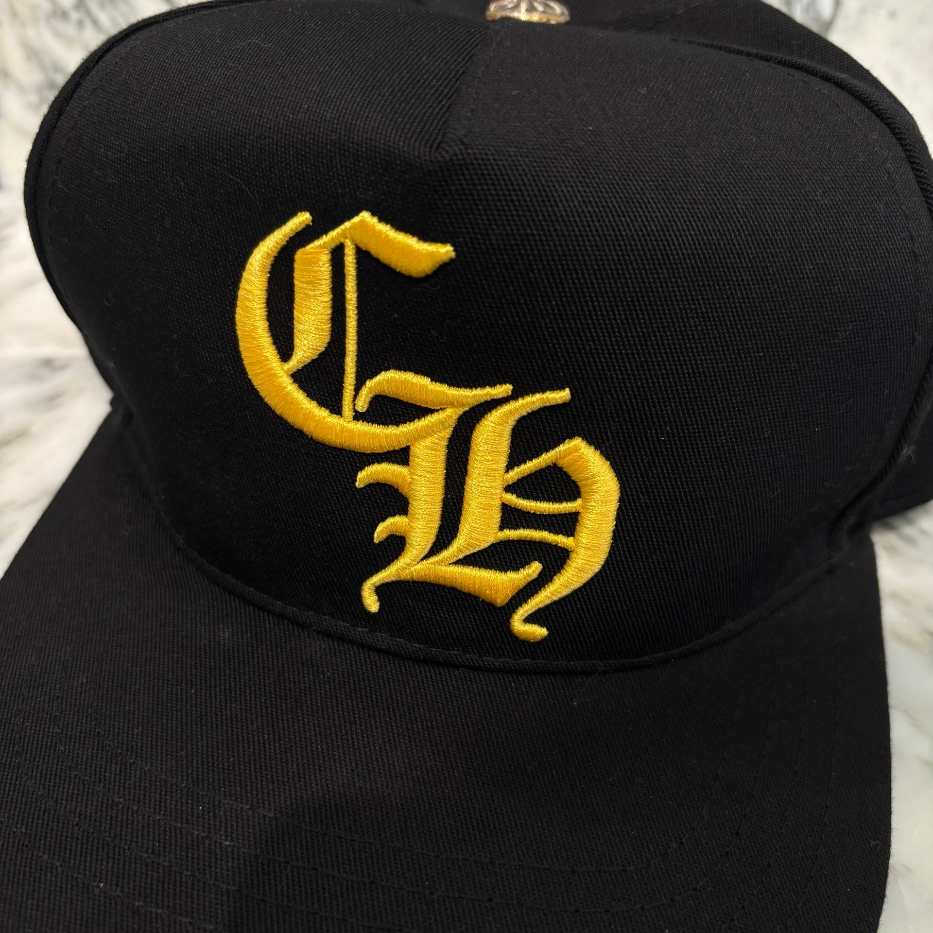 CHROME HEARTS CH Logo Embroidery Trucker Cap Size ONESIZE（53-60）クロムハーツ CHロゴ刺繍 トラッカーキャップ サイズONESIZE（53-60）