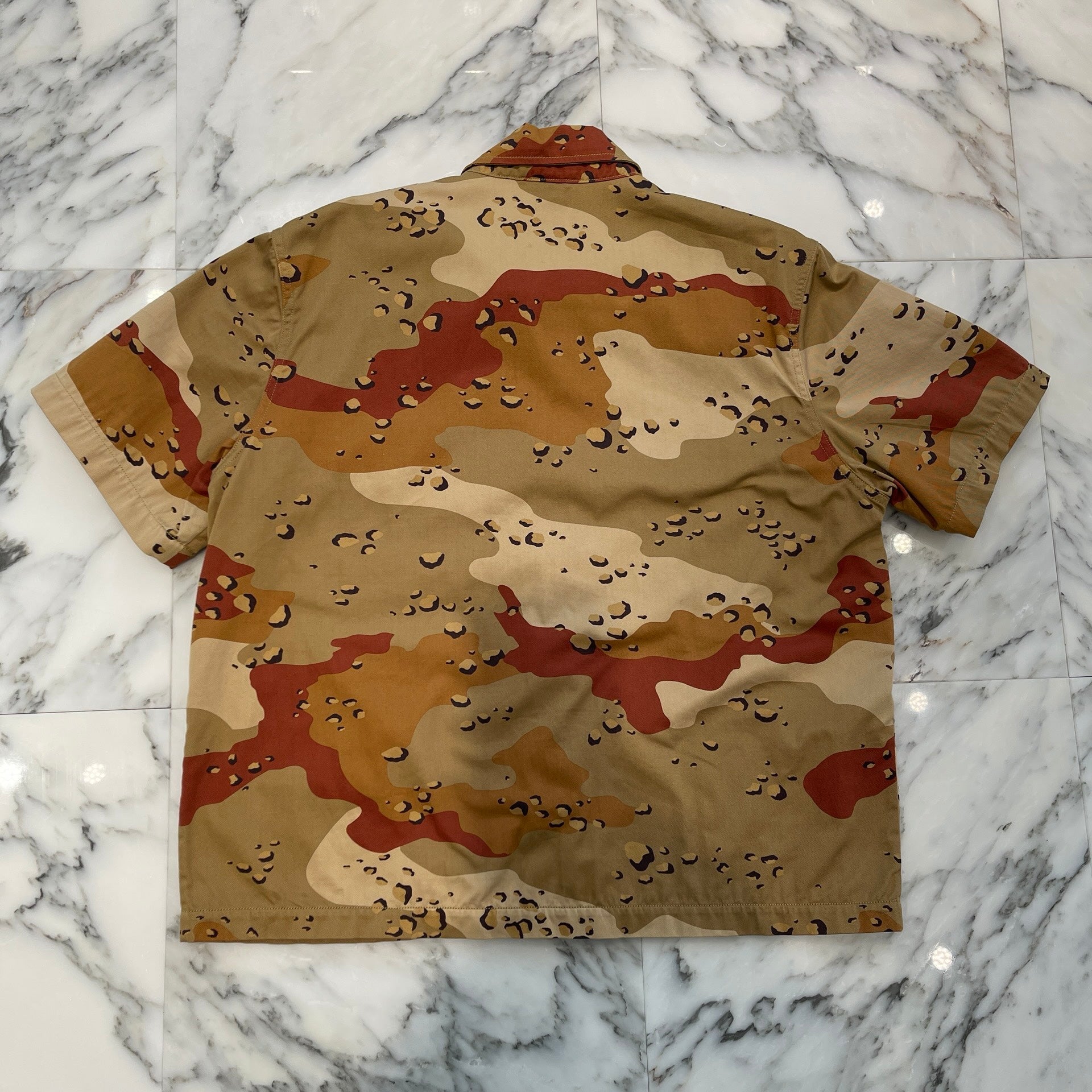 CHROME HEARTS × MATTY BOY Sex Records Camo Short Sleeve Jacket Size XL クロムハーツ × マッティボーイ セックスレコード カモ ショートスリーブジャケット サイズXL