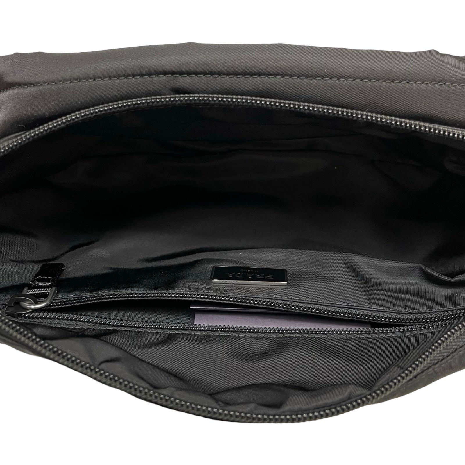 PRADA TESSUTO＋SPAZ Re-Nylon Waist Pouch / Belt Bag