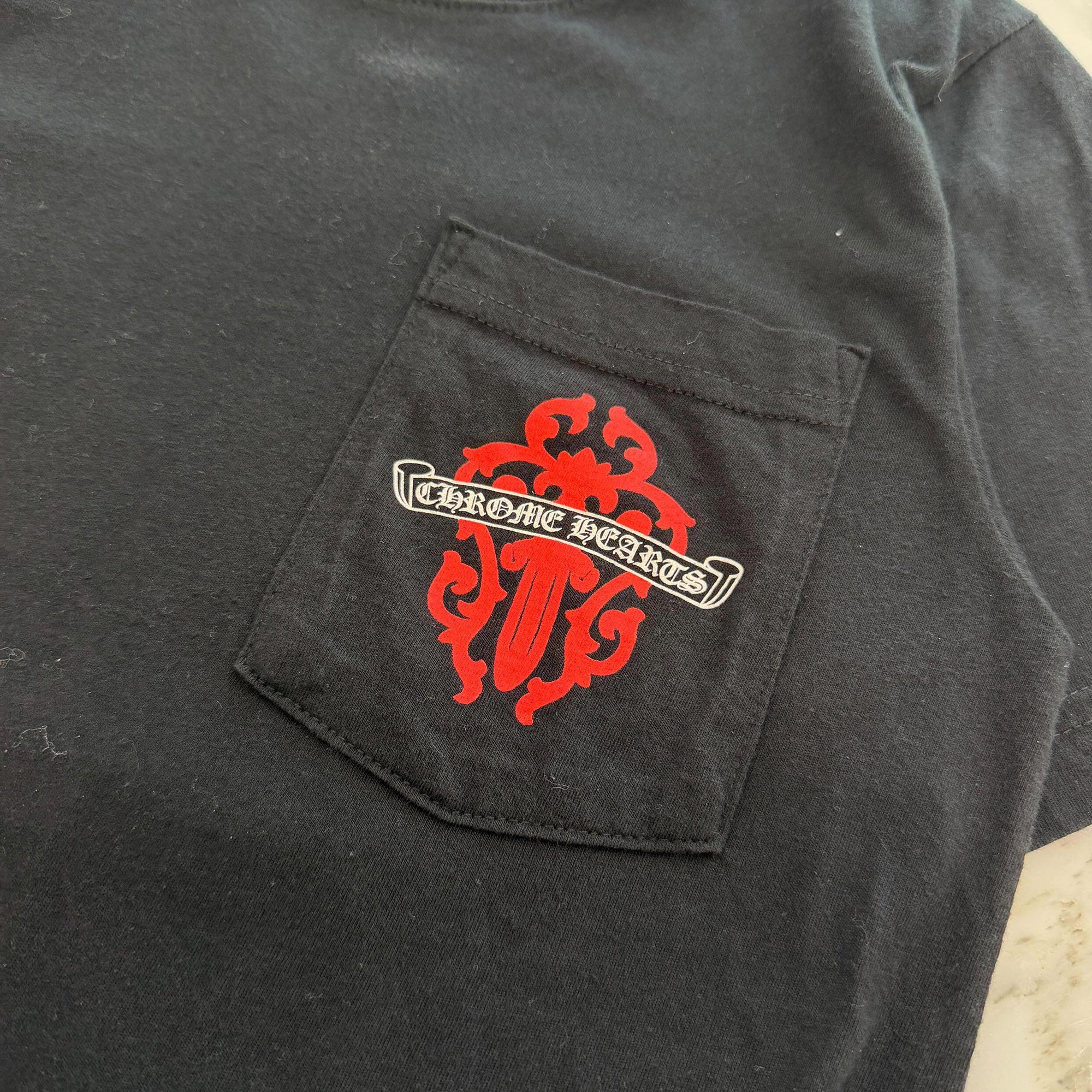 CHROME HEARTS Multi Logo Vine Dagger Tee Size XS クロムハーツ マルチロゴ総柄 ヴァインダガー Tシャツ サイズXS