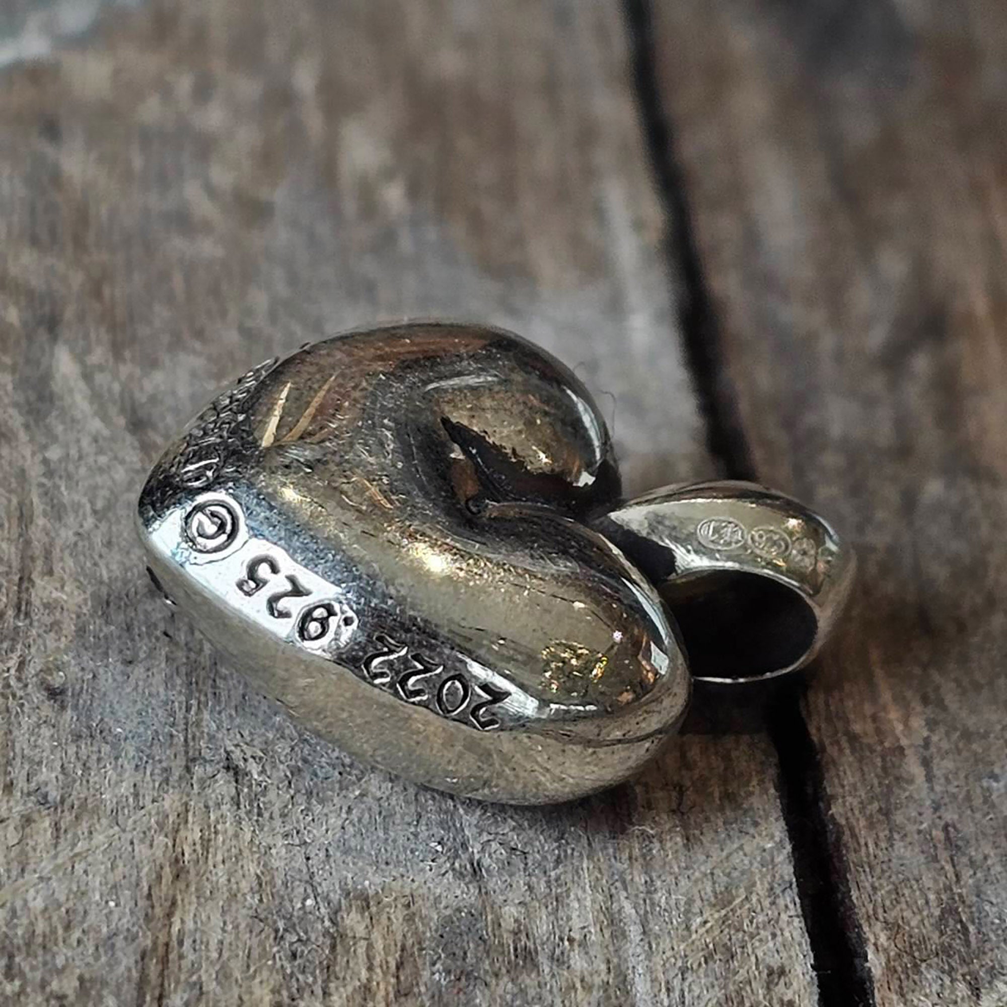 CHROME HEARTS Cemetery Cross Viny Heart Charm Pendant Top クロムハーツ セメタリークロス ヴィニーハート チャーム ペンダントトップ