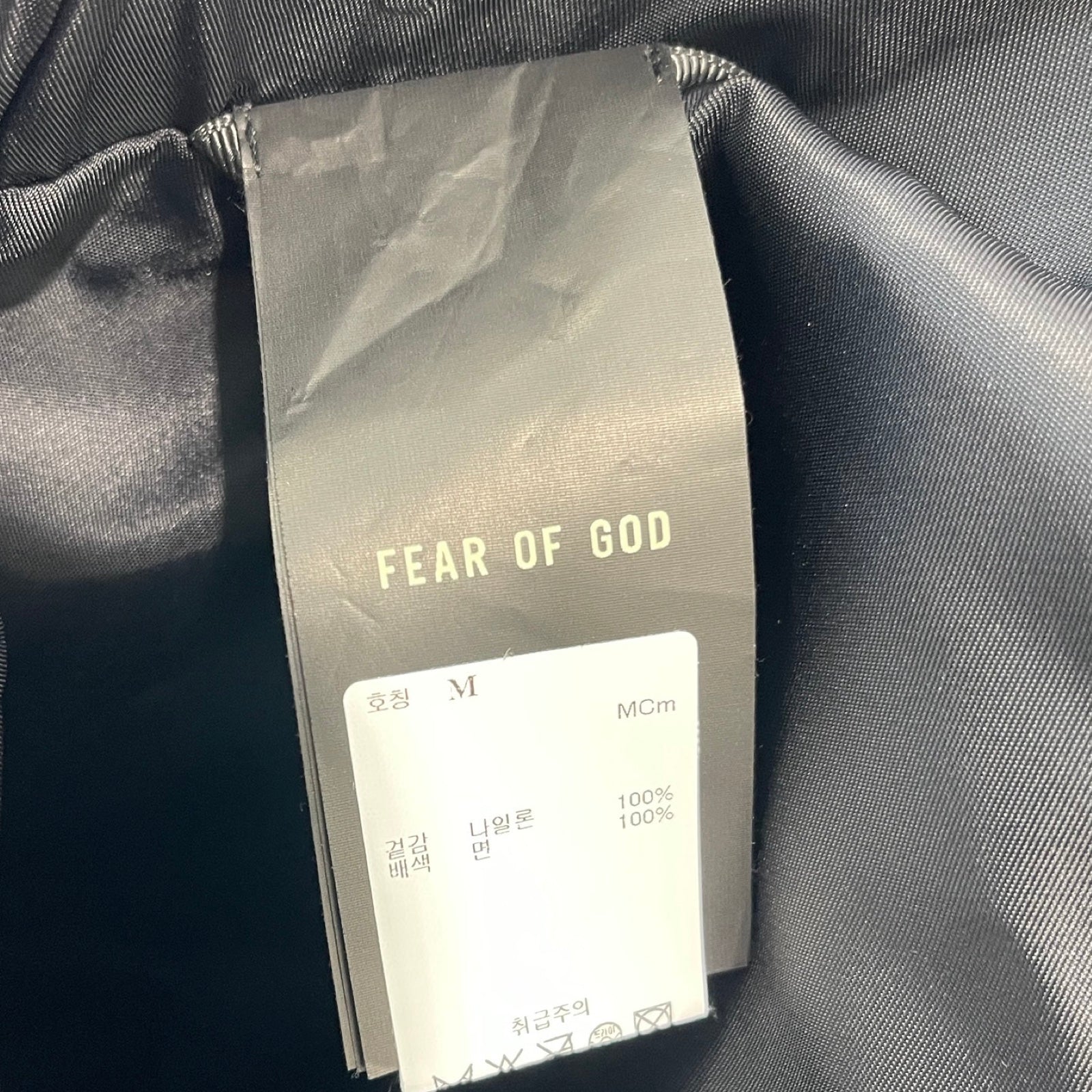 FEAR OF GOD 2024AW ESSENTIALS TEXTURED NYLON FIELD PANTS Size M フィアオブゴット エッセンシャル テクスチャード ナイロンフィールド パンツ サイズM
