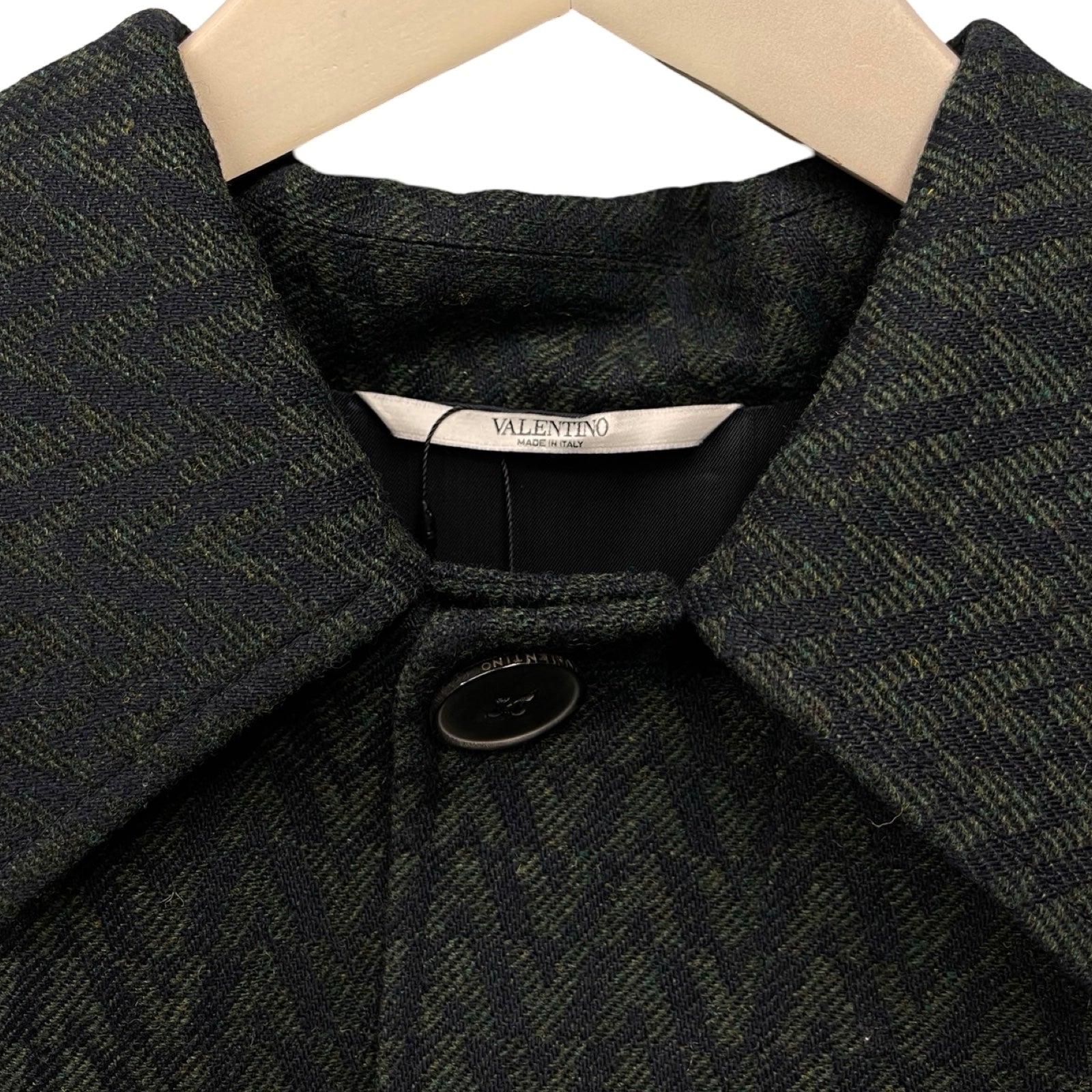 VALENTINO Stainless Collar Coat WV3CAC357H5 Size 46