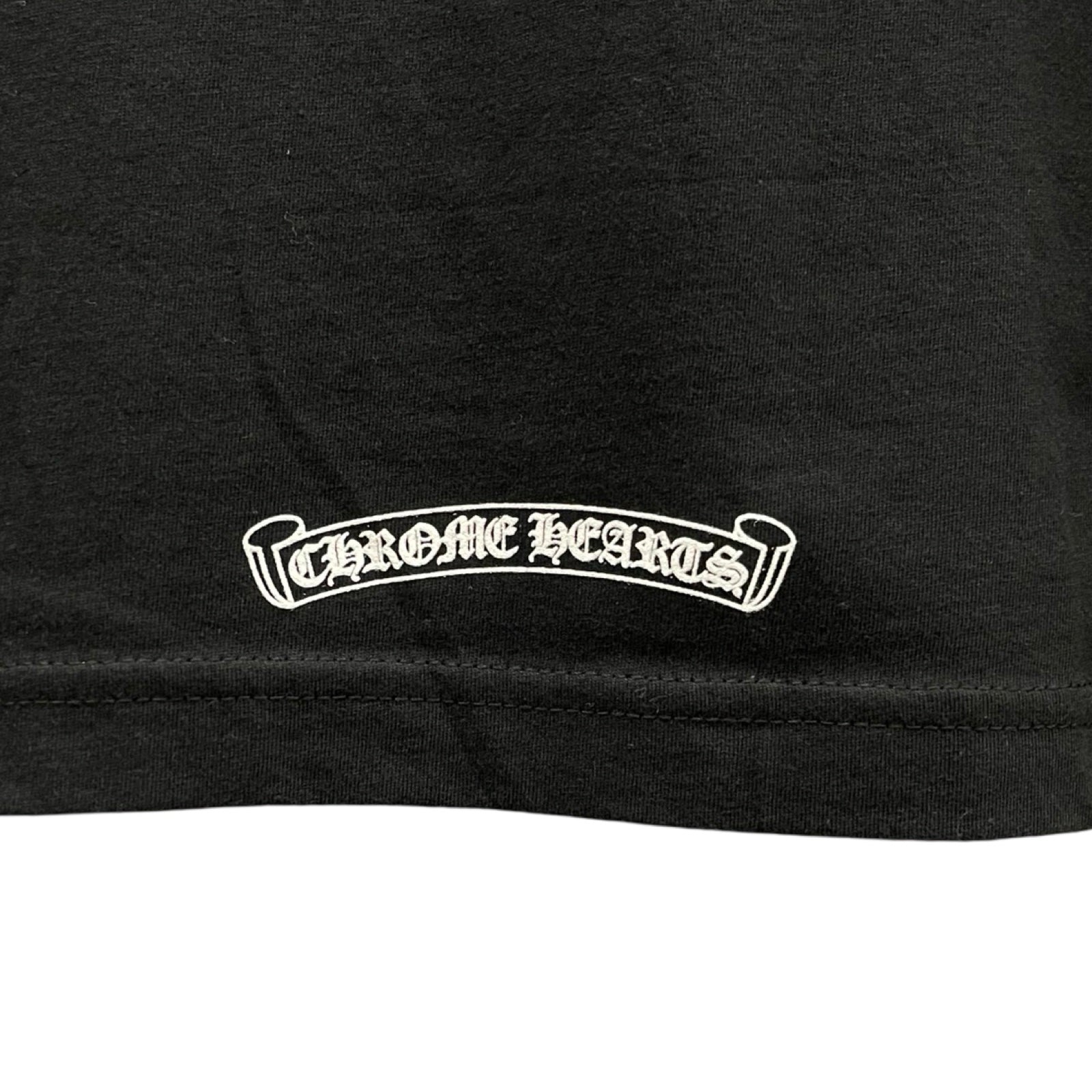 CHROME HEARTS Back Scroll Label Logo Long Sleeve Tee Size XXL