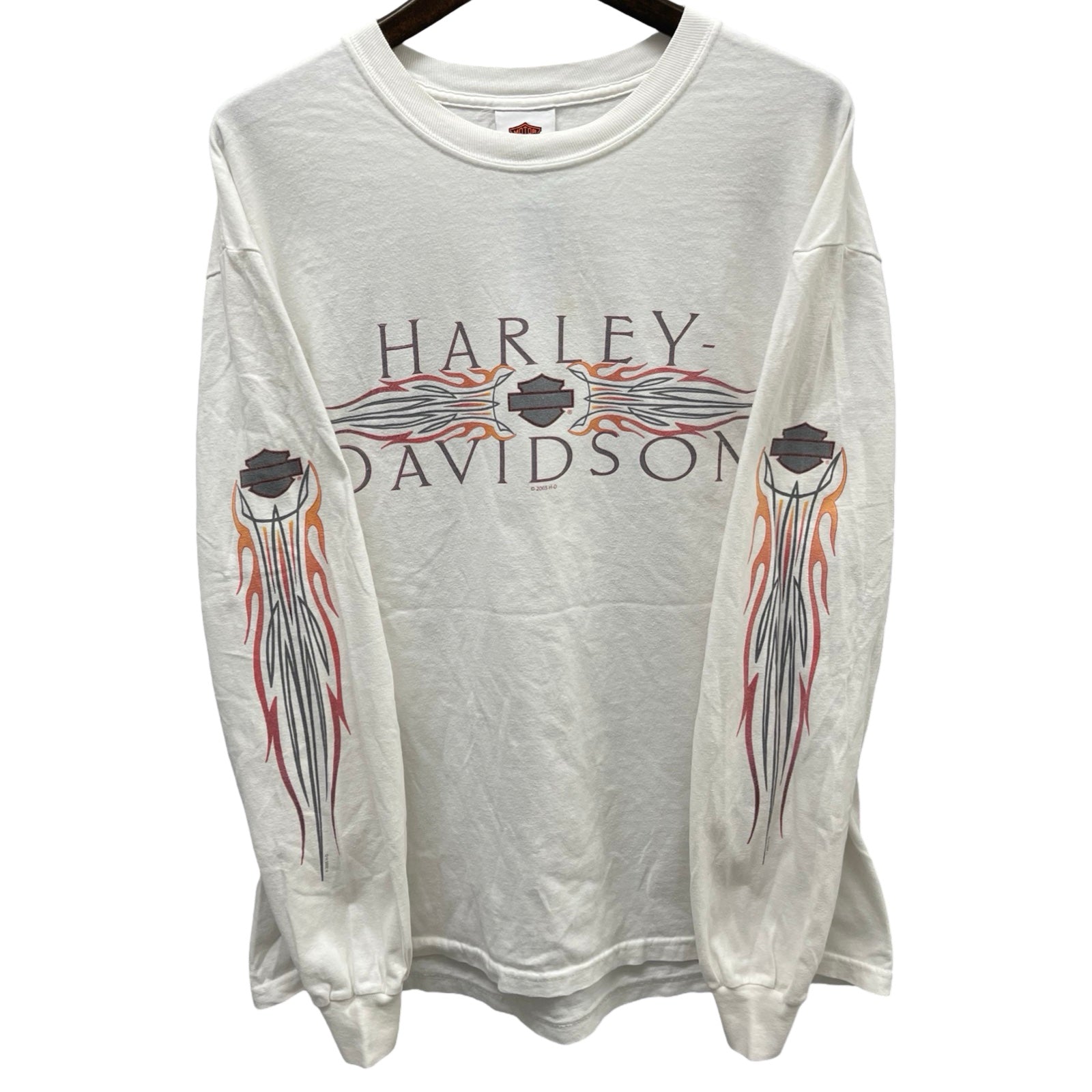Vintage 00's Harley-Davidson ROCKY MOUNTAIN "A WAY OF LIFE" 2005 L/S Tee Size L