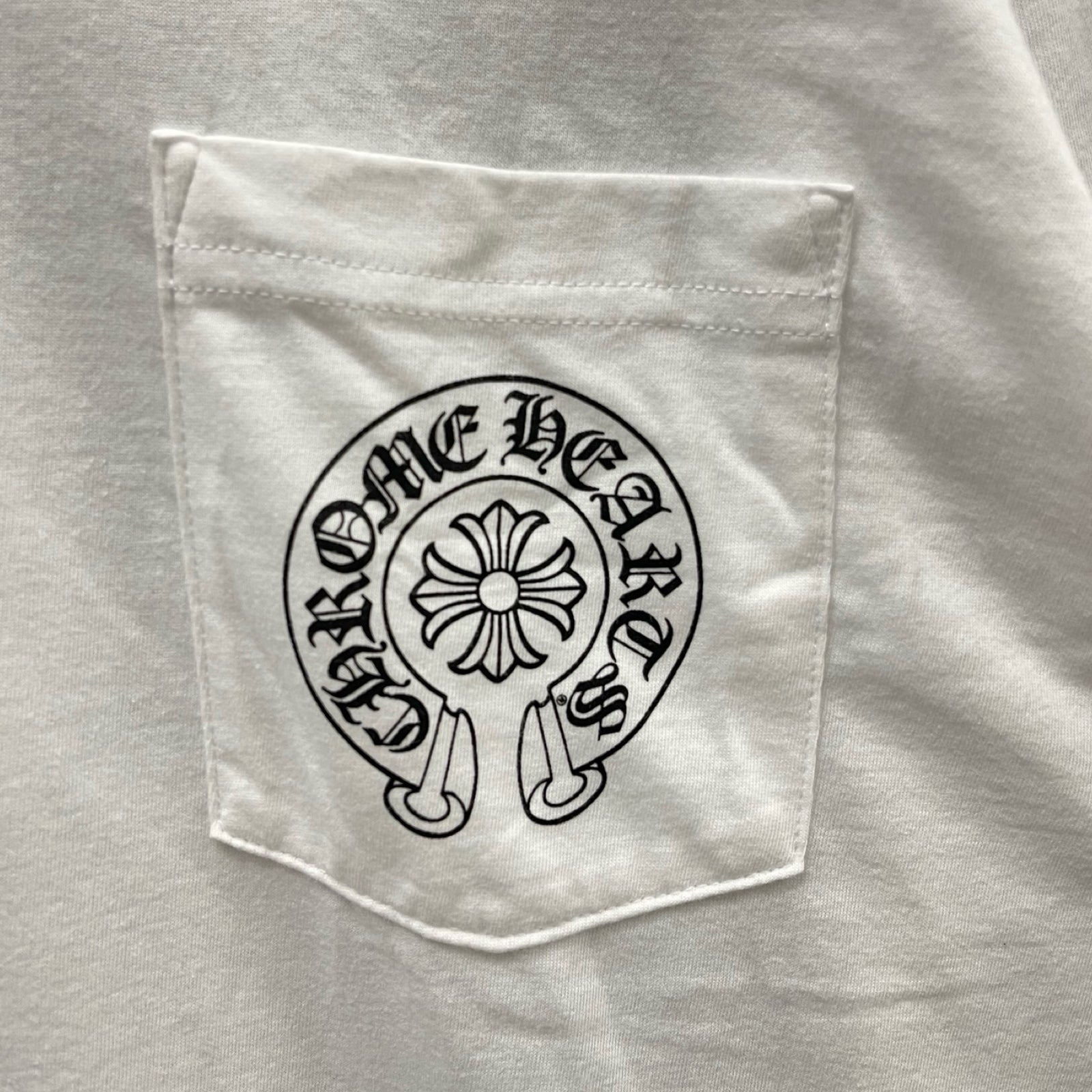 CHROME HEARTS Back Horseshoe Tee Size XXL