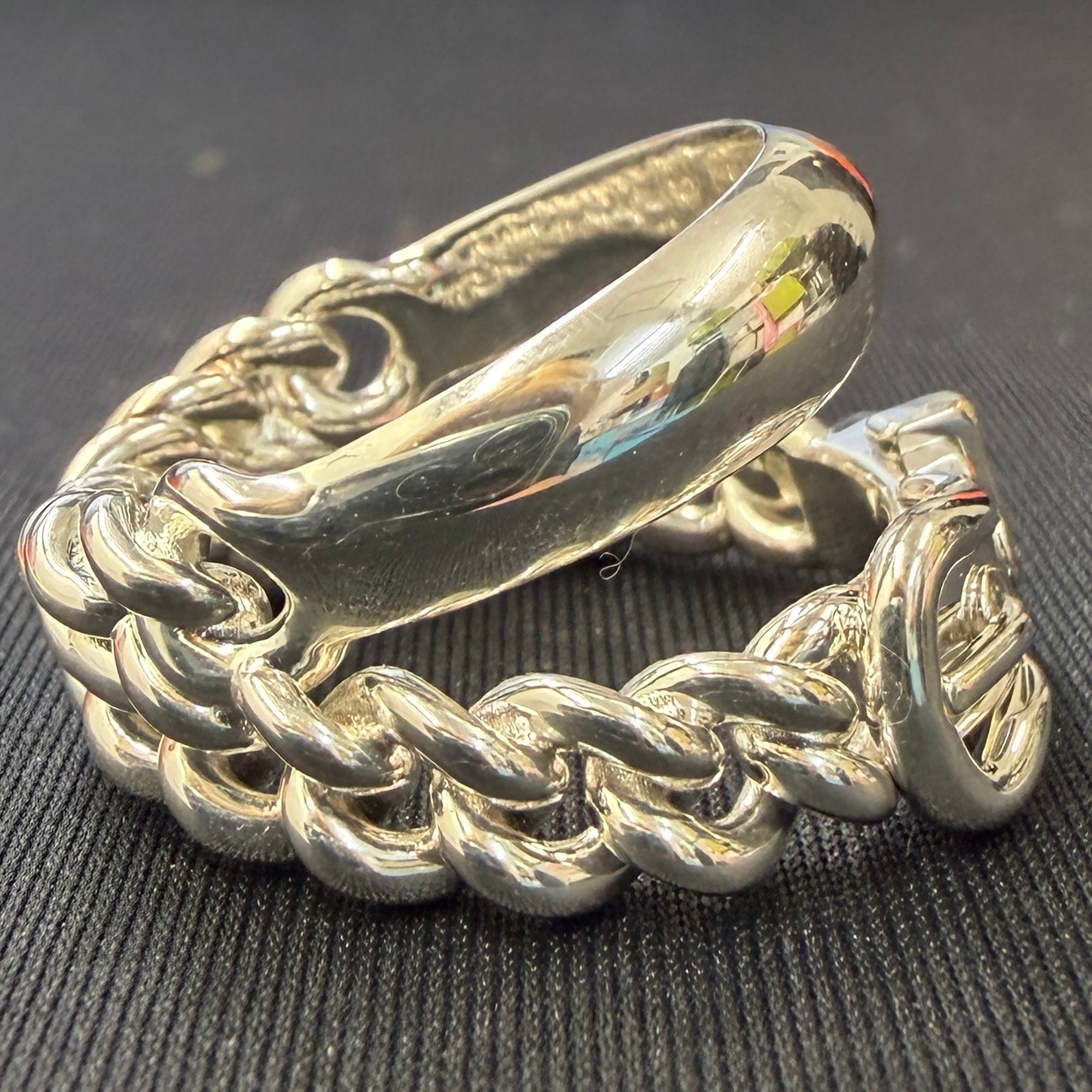 HERMES Boucle Sellier Inflexible Ring Size 59 (約19号) エルメス ブックルセリエ インフレキシブル リング サイズ59 (約19号)