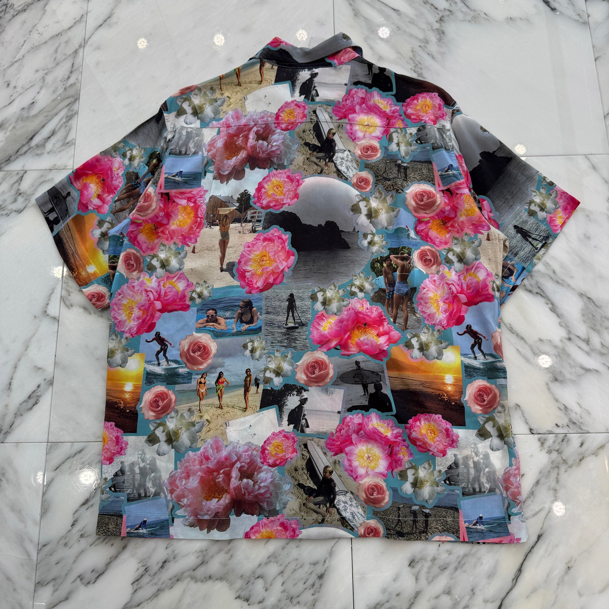 CHROME HEARTS Y NOT Multi Aloha Surf Short Sleeve Rayon Shirts Size M クロムハーツ ワイノット マルチ アロハサーフ ショートスリーブ レーヨンシャツ サイズM
