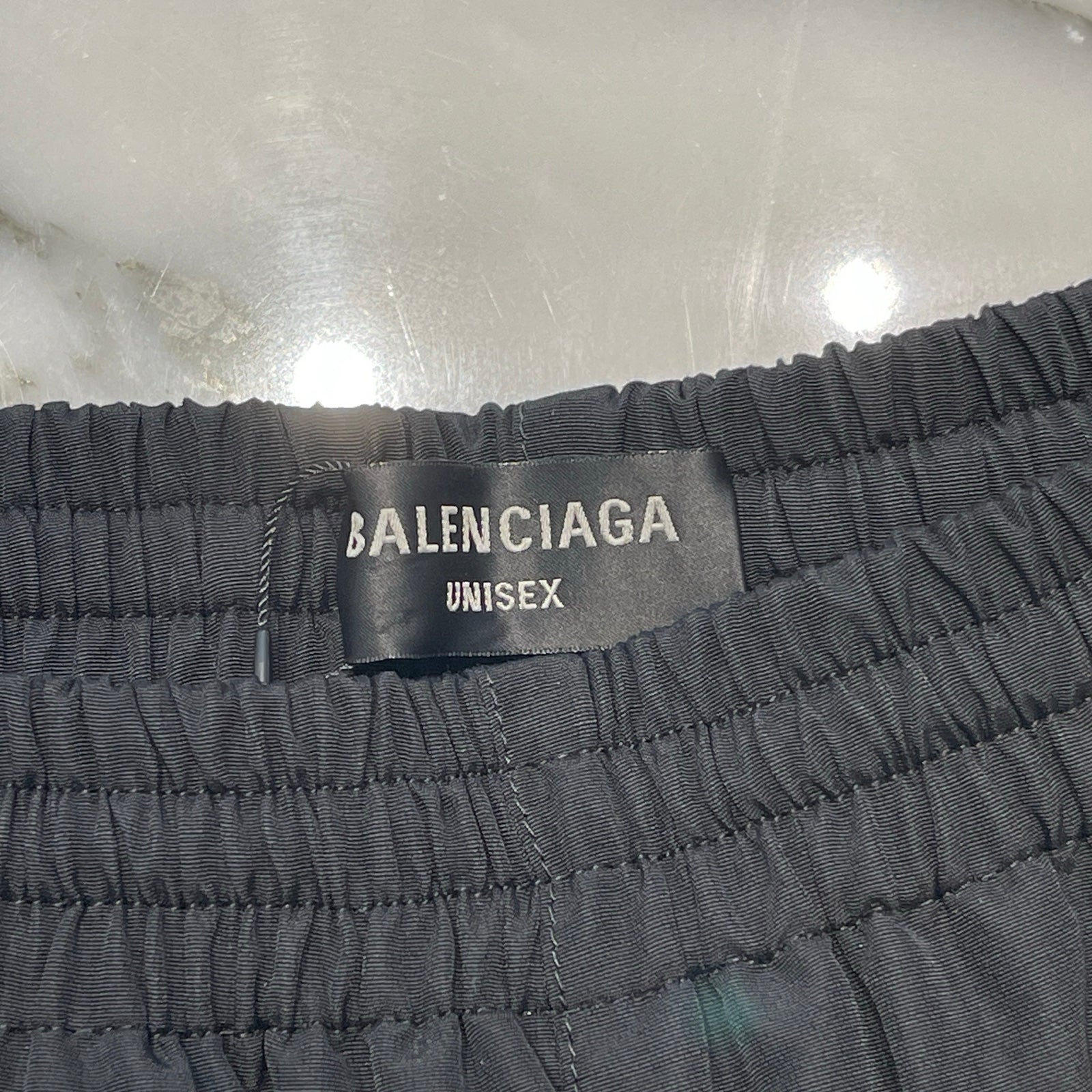 BALENCIAGA 2023SS Technical Faille Minimal Trucker Baggy Pants 746495 TM017 Size XXS バレンシアガ テクニカル ファイユミニマル トラッカー バギーパンツ サイズXXS
