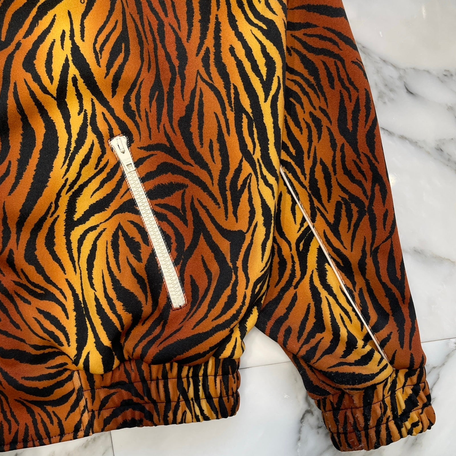 CELINE 2022SS Tiger Zip Up Track Jacket 2Y654382Q Size M セリーヌ タイガージップアップトラックジャケット サイズM