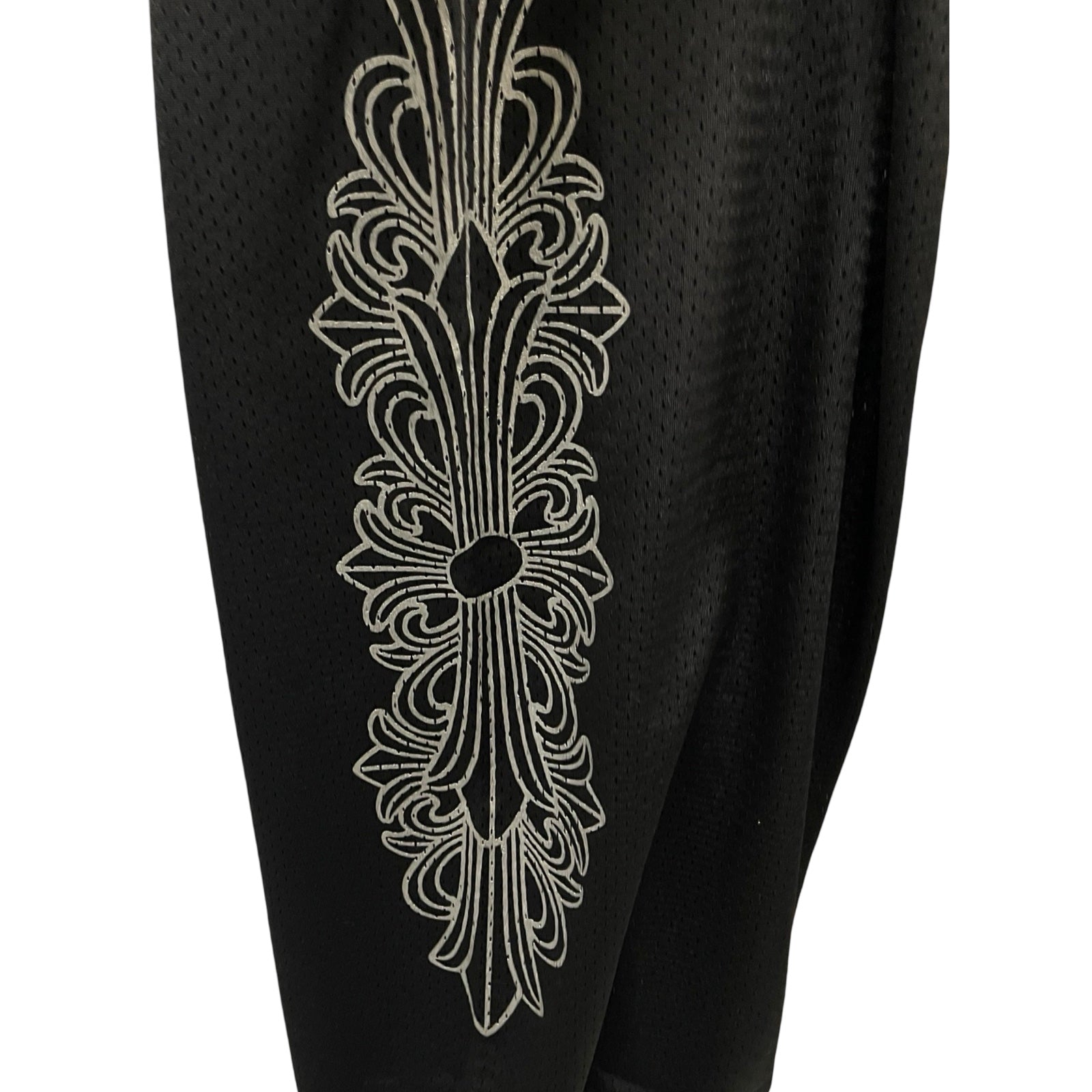 CHROME HEARTS Mesh Varsity Track Pants Size XXL