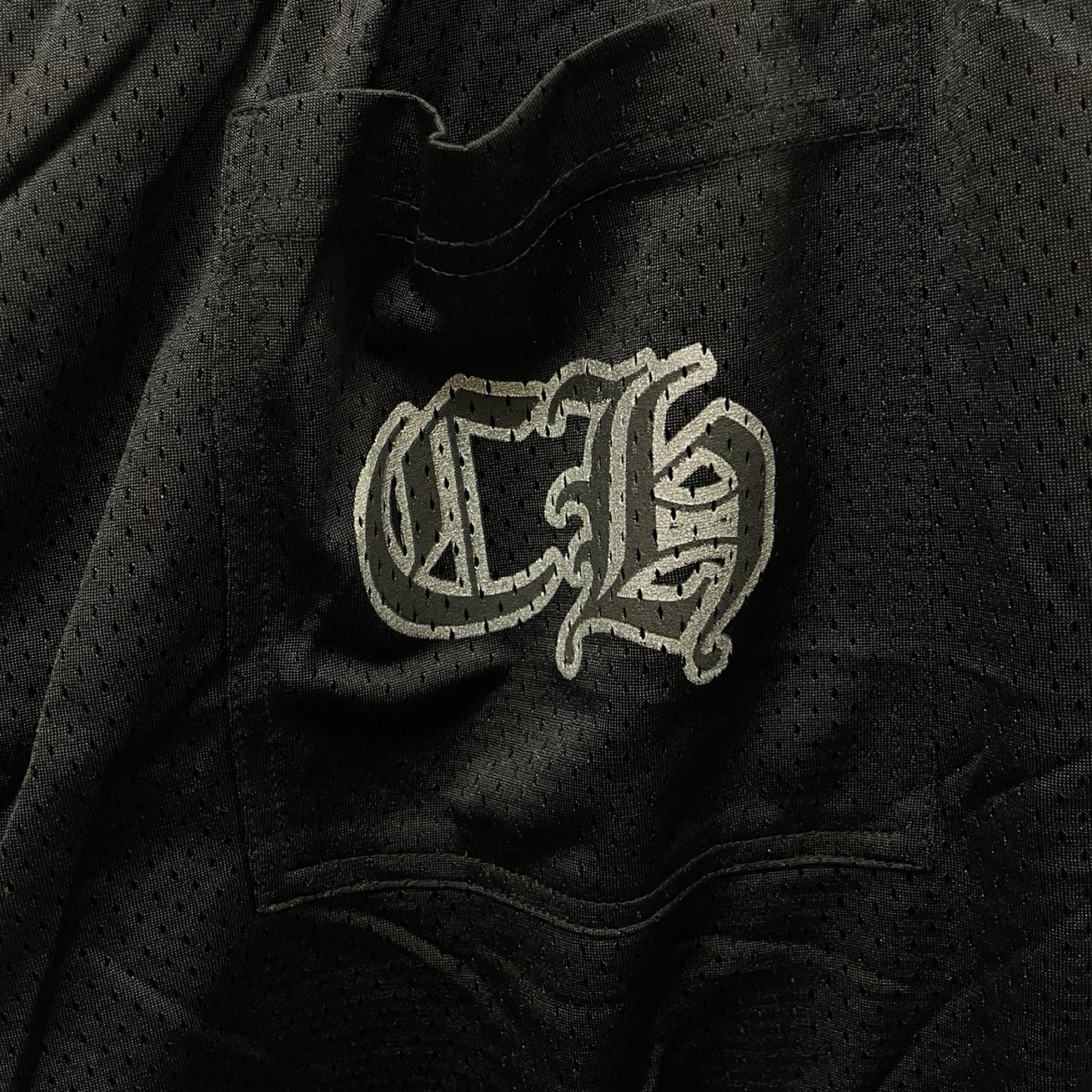 CHROME HEARTS Mesh Varsity Track Pants Size XXL