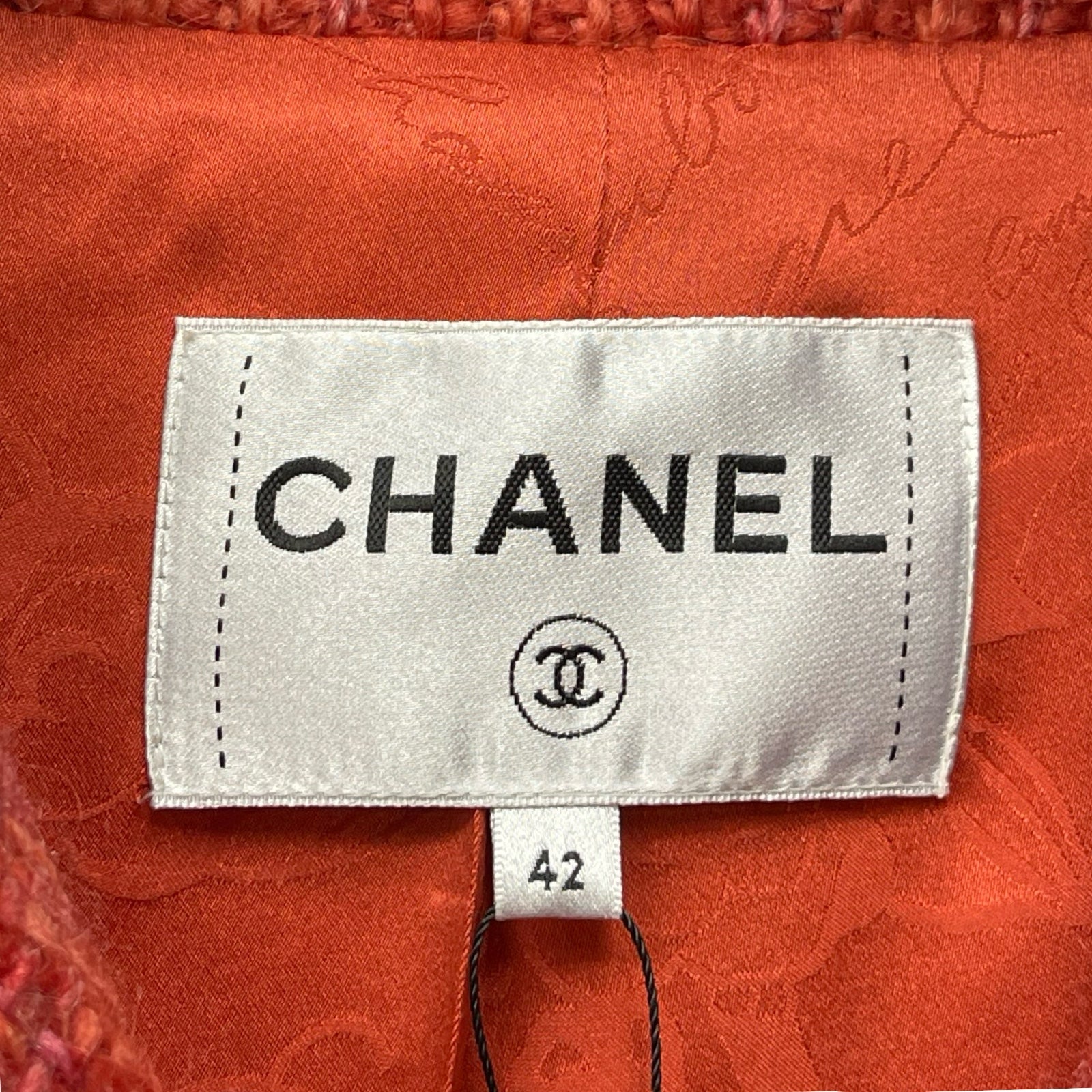 CHANEL Vintage Wool Tweed Jacket P57155V43227 Size 42