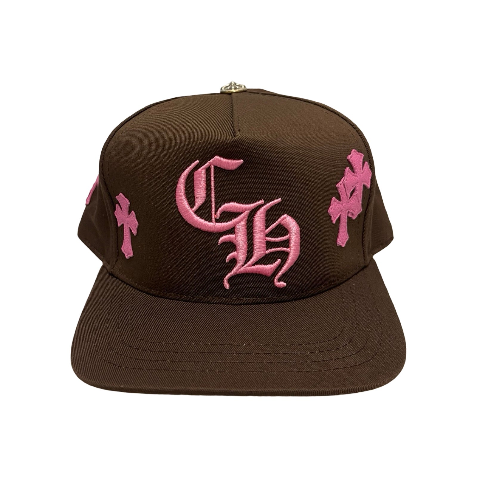 CHROME HEARTS Cemetery Cross Patch Trucker Cap Size ONE SIZE（53-60）