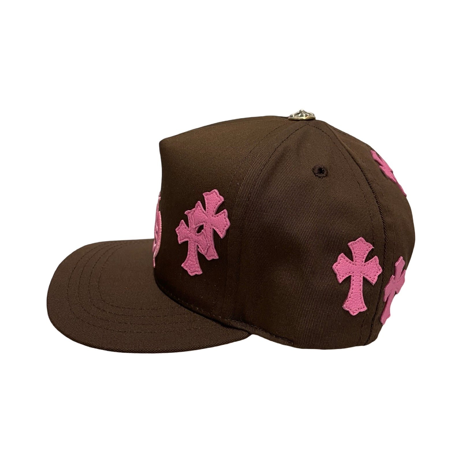 CHROME HEARTS キャップ OS (ONE SIZE) 53-60 CHROME HEARTS Cemetery Cross Patch Trucker Cap Size ONE SIZE（53