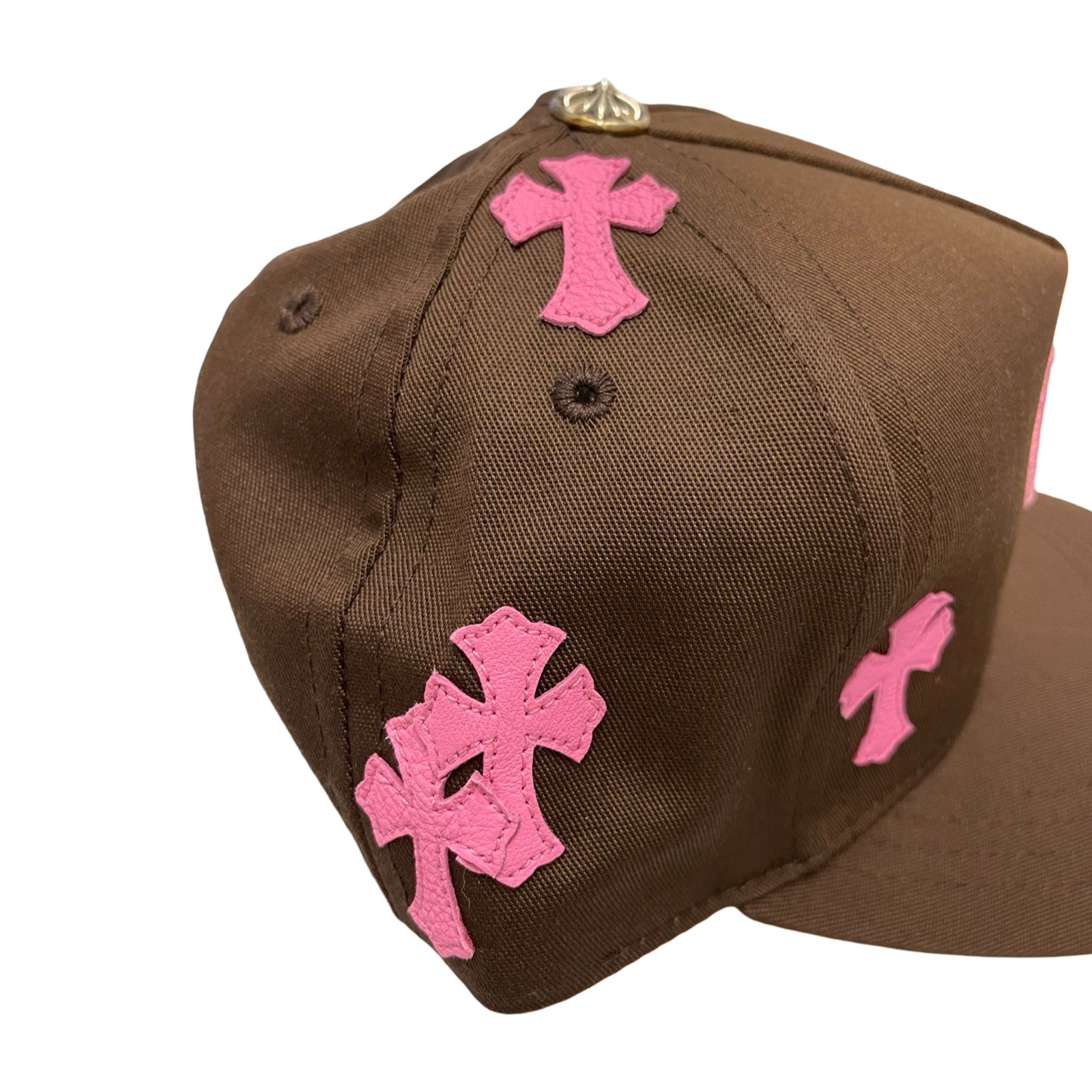 CHROME HEARTS Cemetery Cross Patch Trucker Cap Size ONE SIZE（53-60）