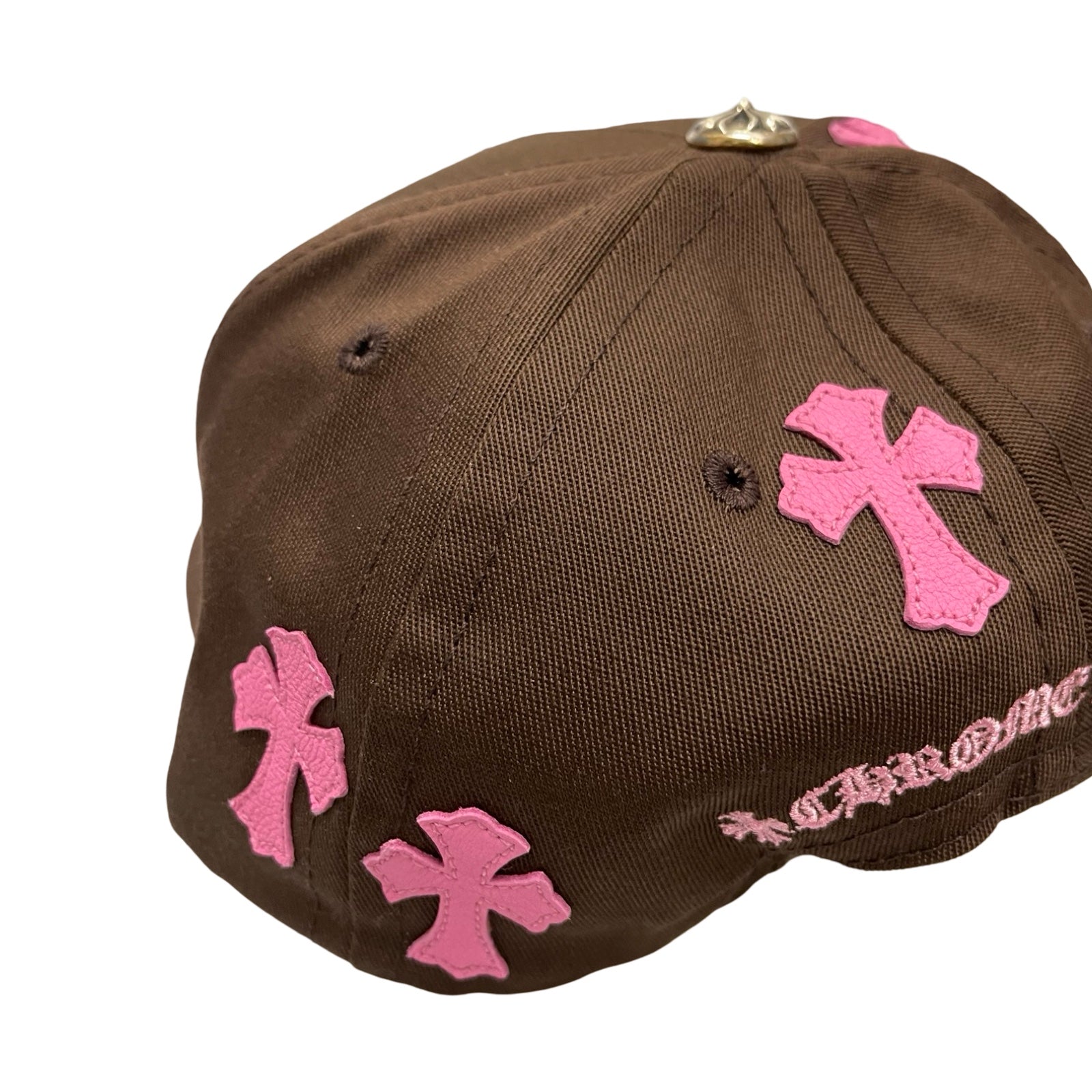 CHROME HEARTS Cemetery Cross Patch Trucker Cap Size ONE SIZE（53-60）