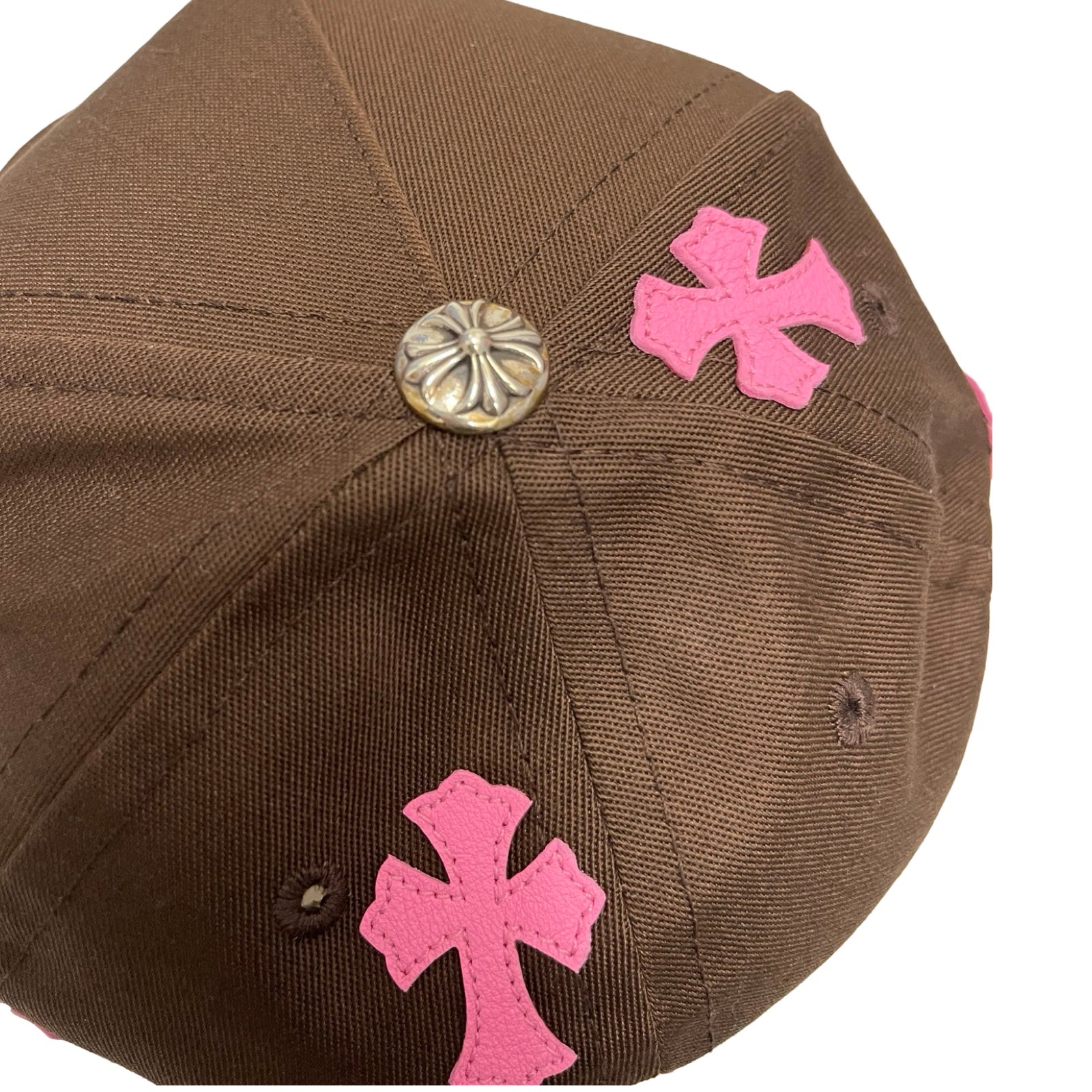 CHROME HEARTS Cemetery Cross Patch Trucker Cap Size ONE SIZE（53-60）