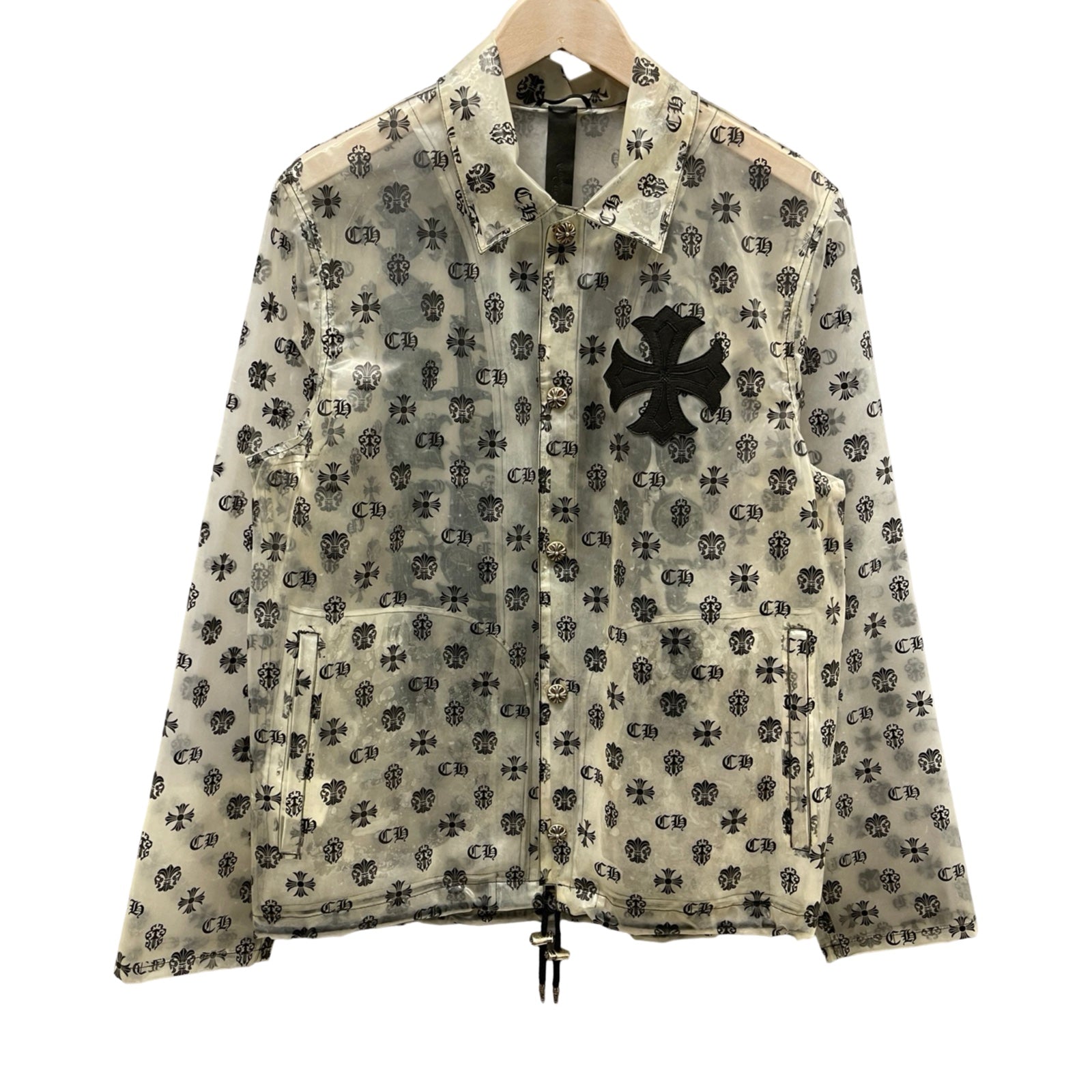 CHROME HEARTS PVC Jacket Size M