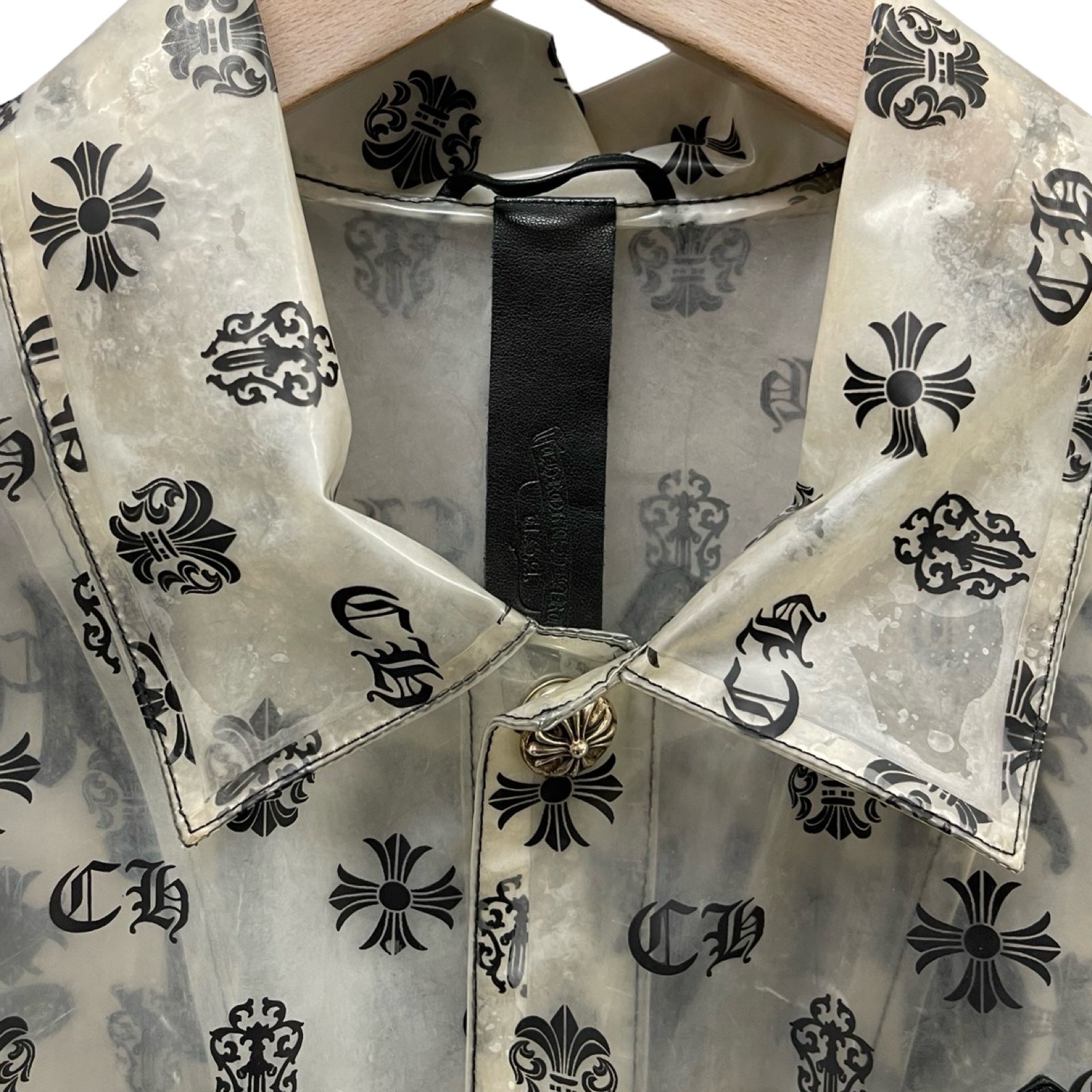 CHROME HEARTS PVC Jacket Size M