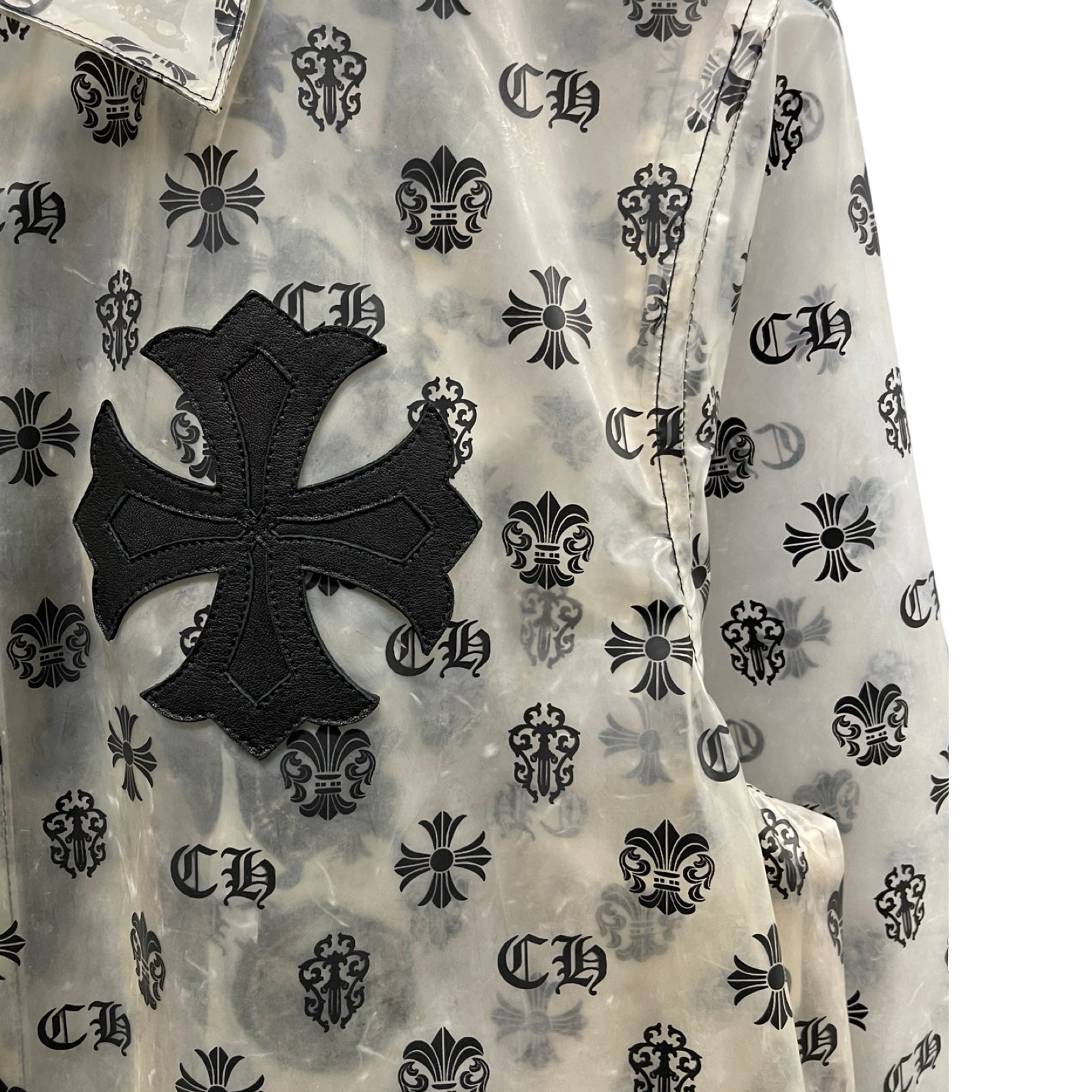 CHROME HEARTS PVC Jacket Size M